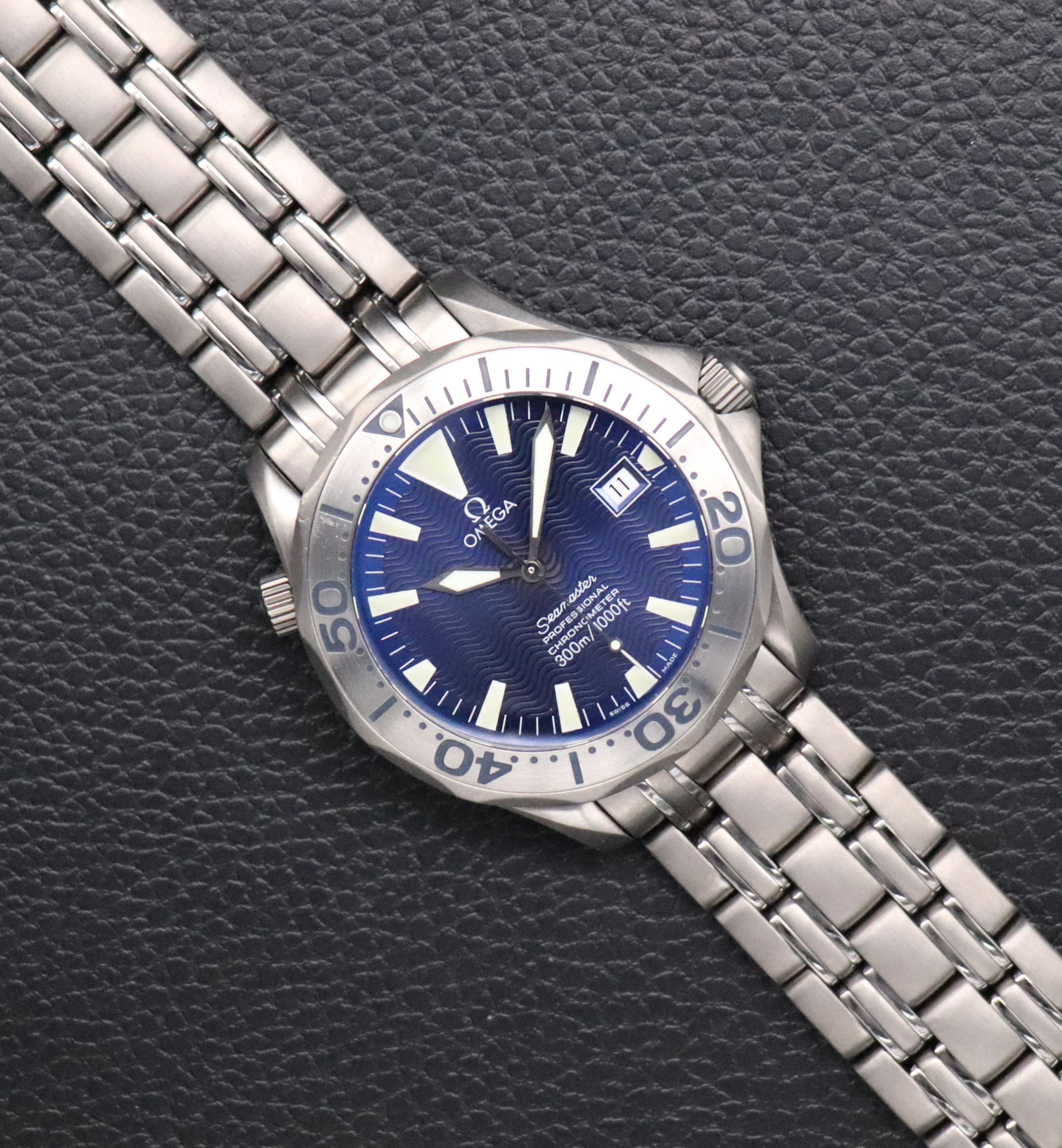 Omega Seamaster 2231.80 Blue Dial 1999