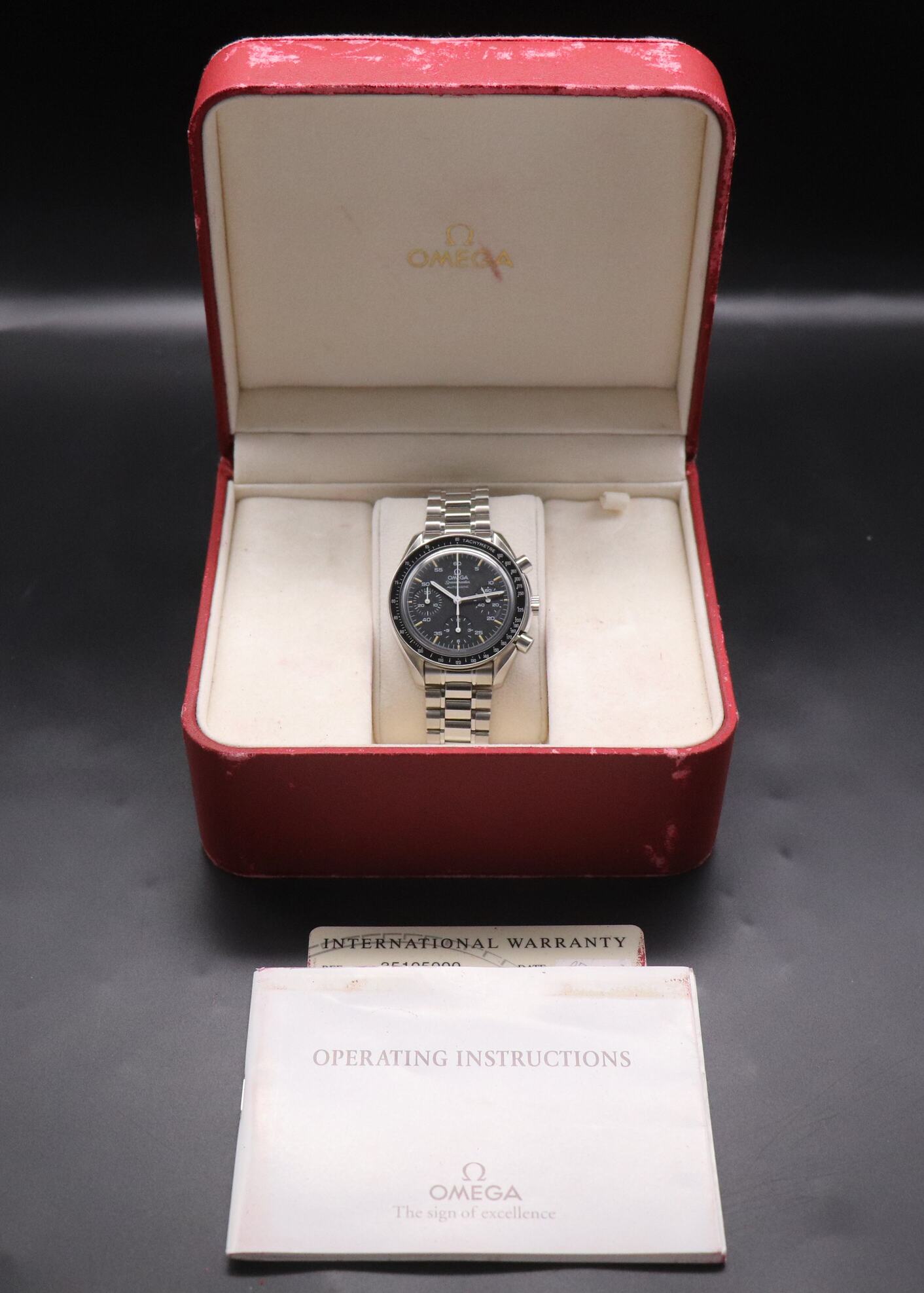 Omega Speedmaster Reduced 3510.50 Fullset 1999 Box+Papers