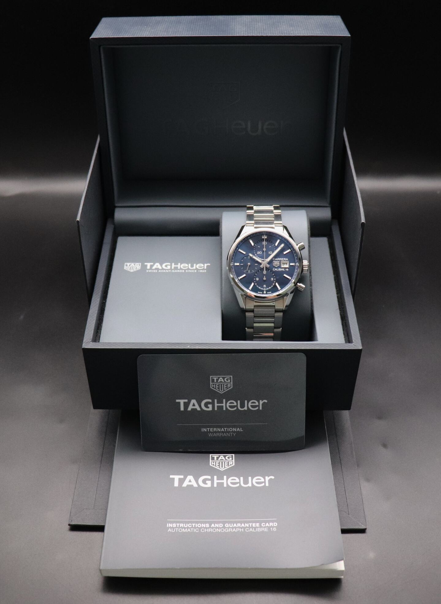 Tag Heuer Carrera Calibre 16 CBK2112 Fullset 2022 Box+Papers