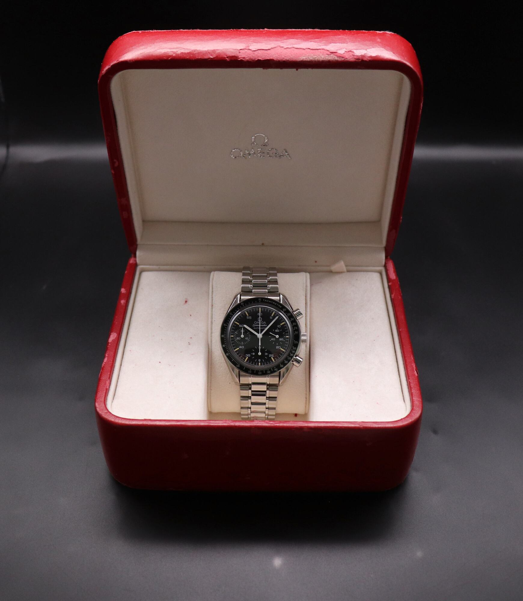 Omega Speedmaster Reduced 3510.50 Black Dial 1991 Box
