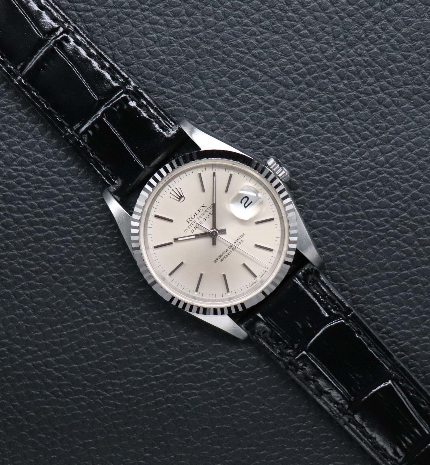 Rolex Datejust 16234 Silver Dial 1992