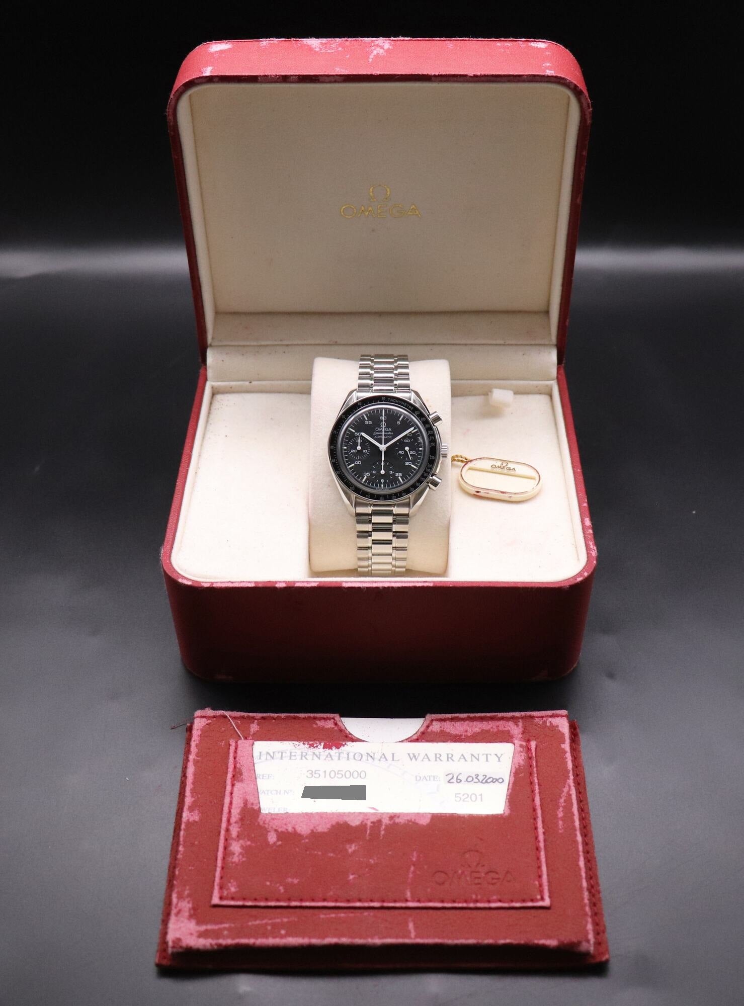 Omega Speedmaster Reduced 3510.50 Fullset 1997 Box+Papers