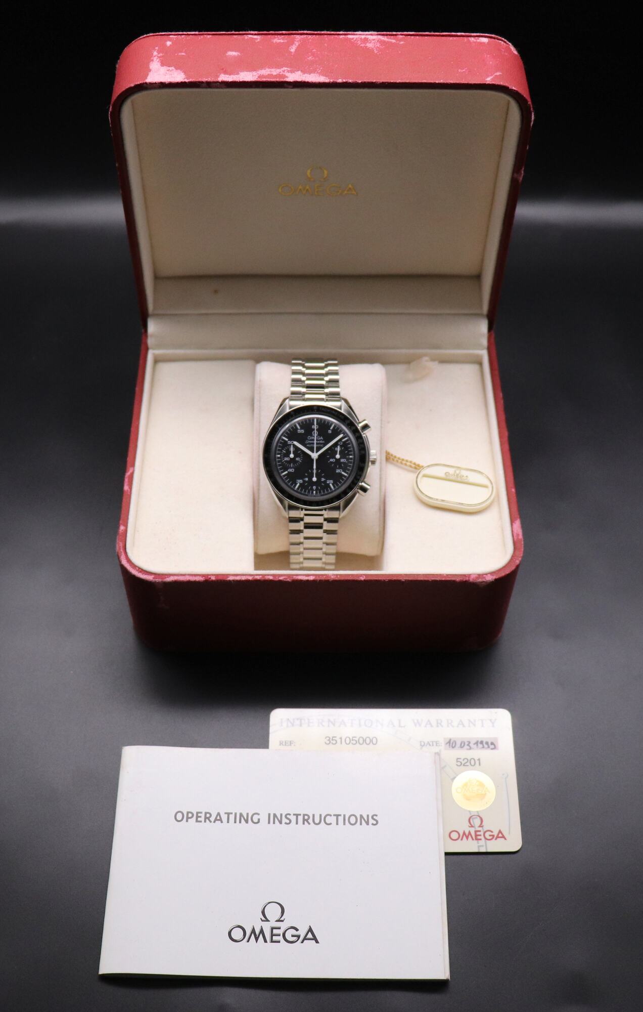Omega Speedmaster Reduced 3510.50 Fullset 1999 Box+Papers