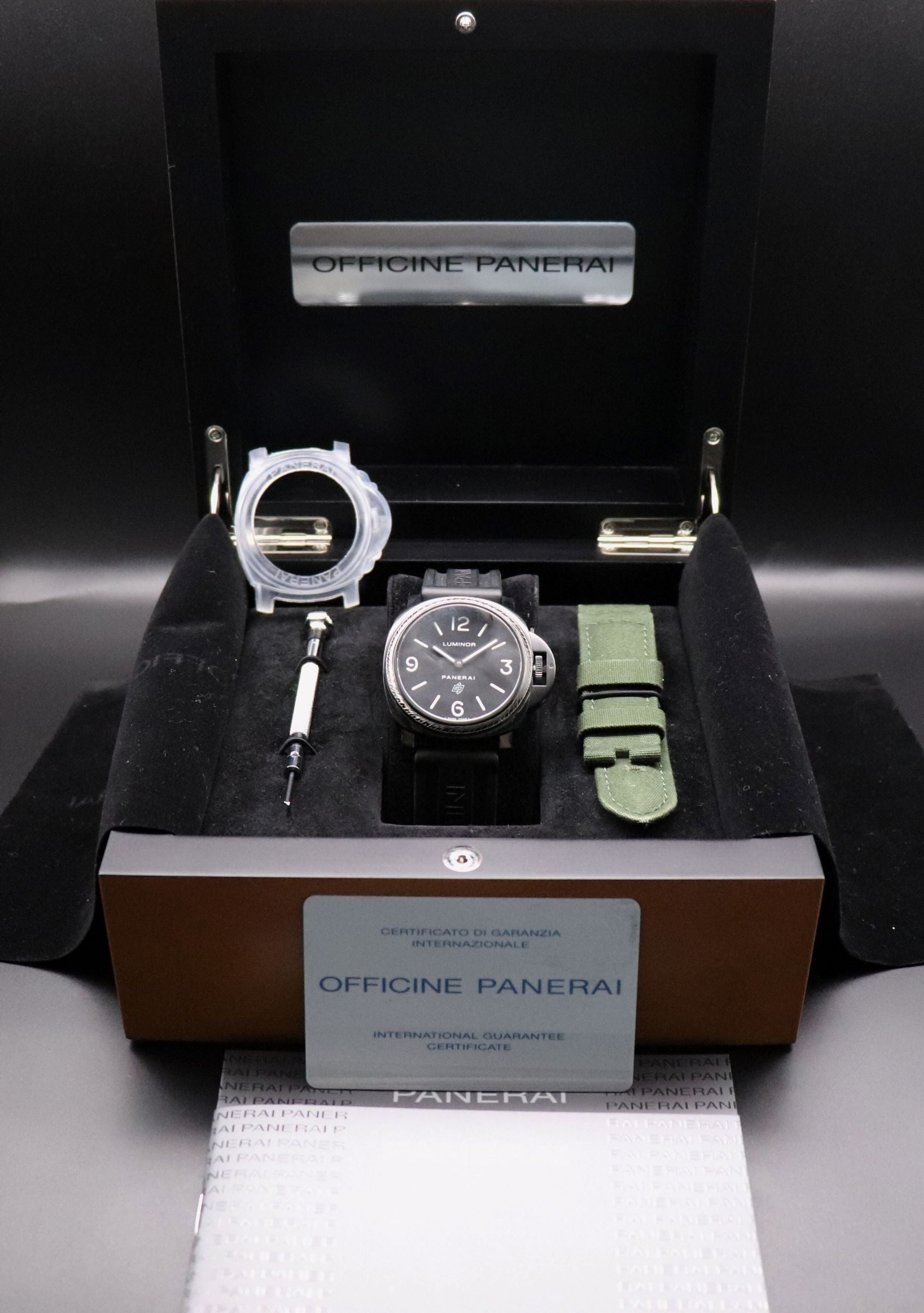 Panerai Luminor Base Logo PAM00000 PVD Fullset 2014 Box+Paper