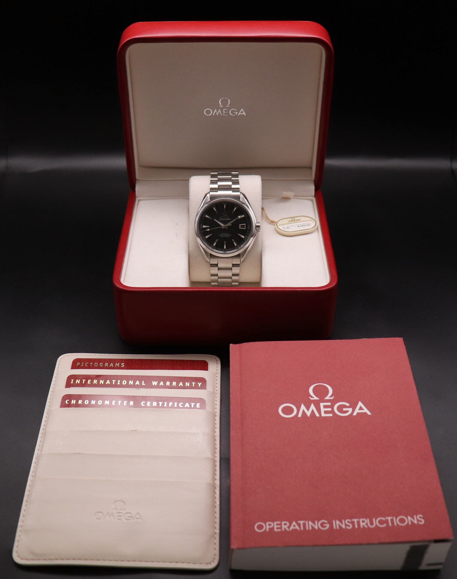 Omega Seamaster Aqua Terra 231.13.42.21.06.001 Grey Dial Fullset 2012 Box+Papers