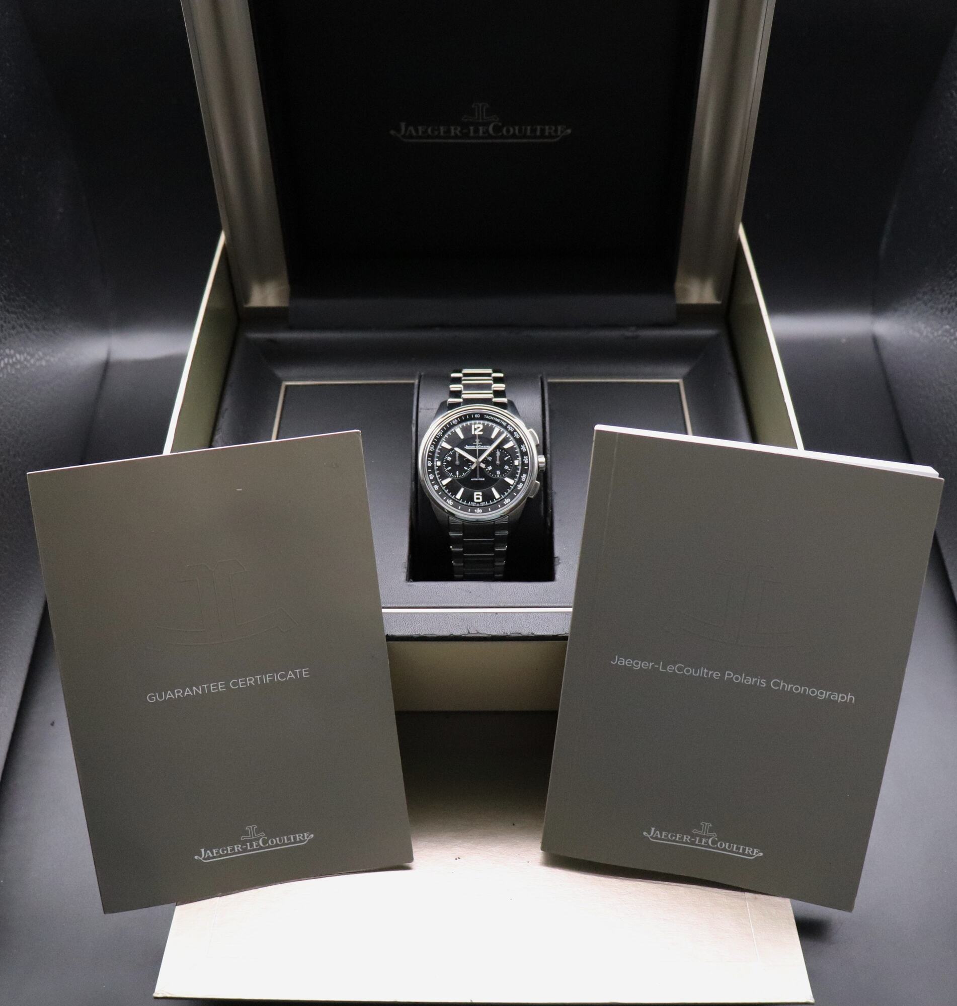 Jaeger-LeCoultre Polaris Chronograph Q9028170/842.8.C1.S Fullset 2018 Box+Papers