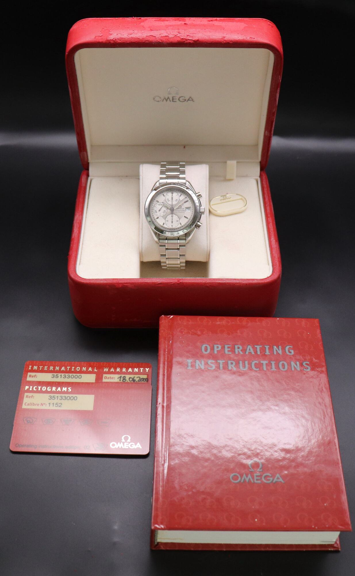 Omega Speedmaster Date 3513.30 Fullset 2000 Box+Papers