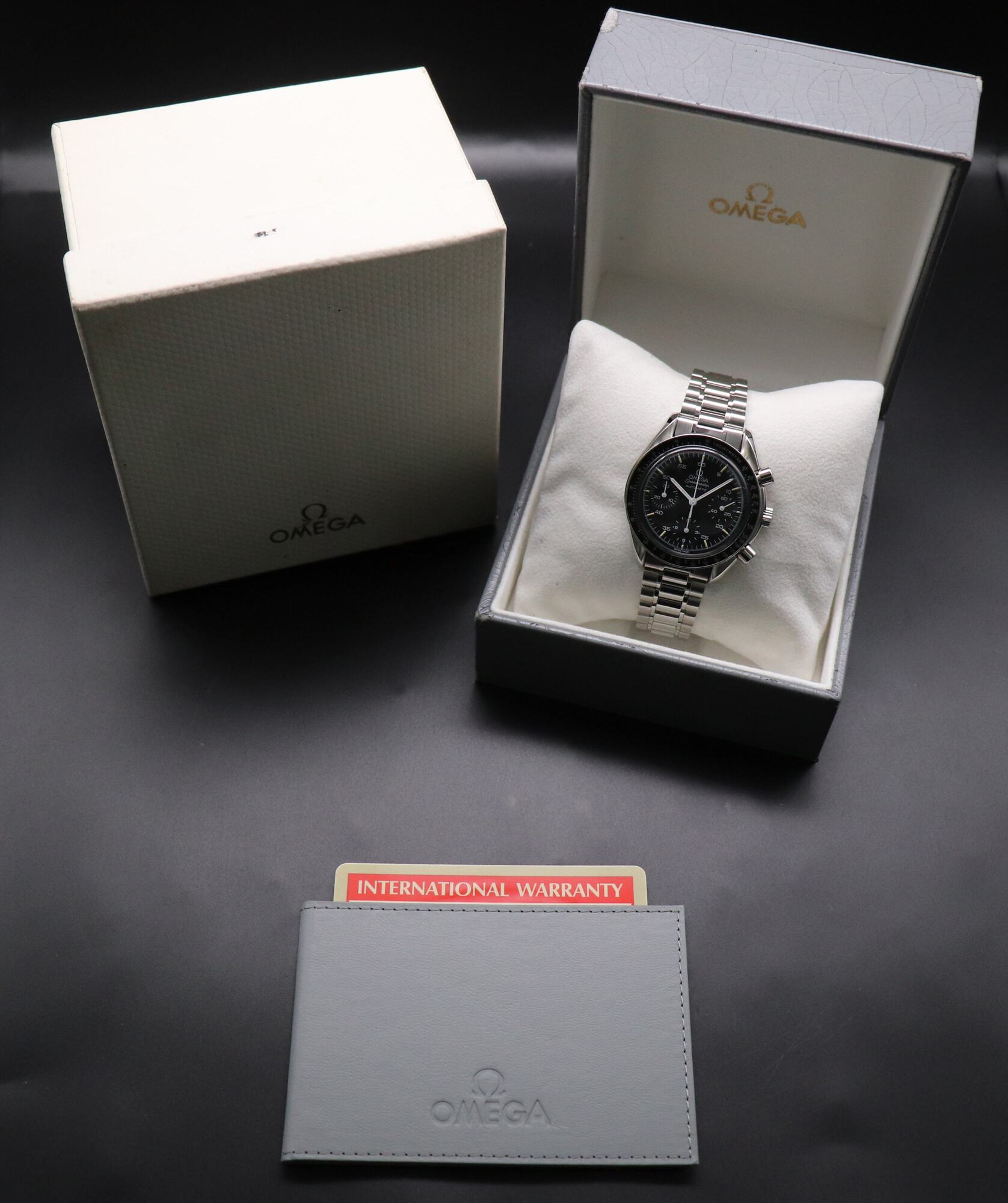 Omega Speedmaster Reduced 3510.50 Fullset 1991 Box+Papers