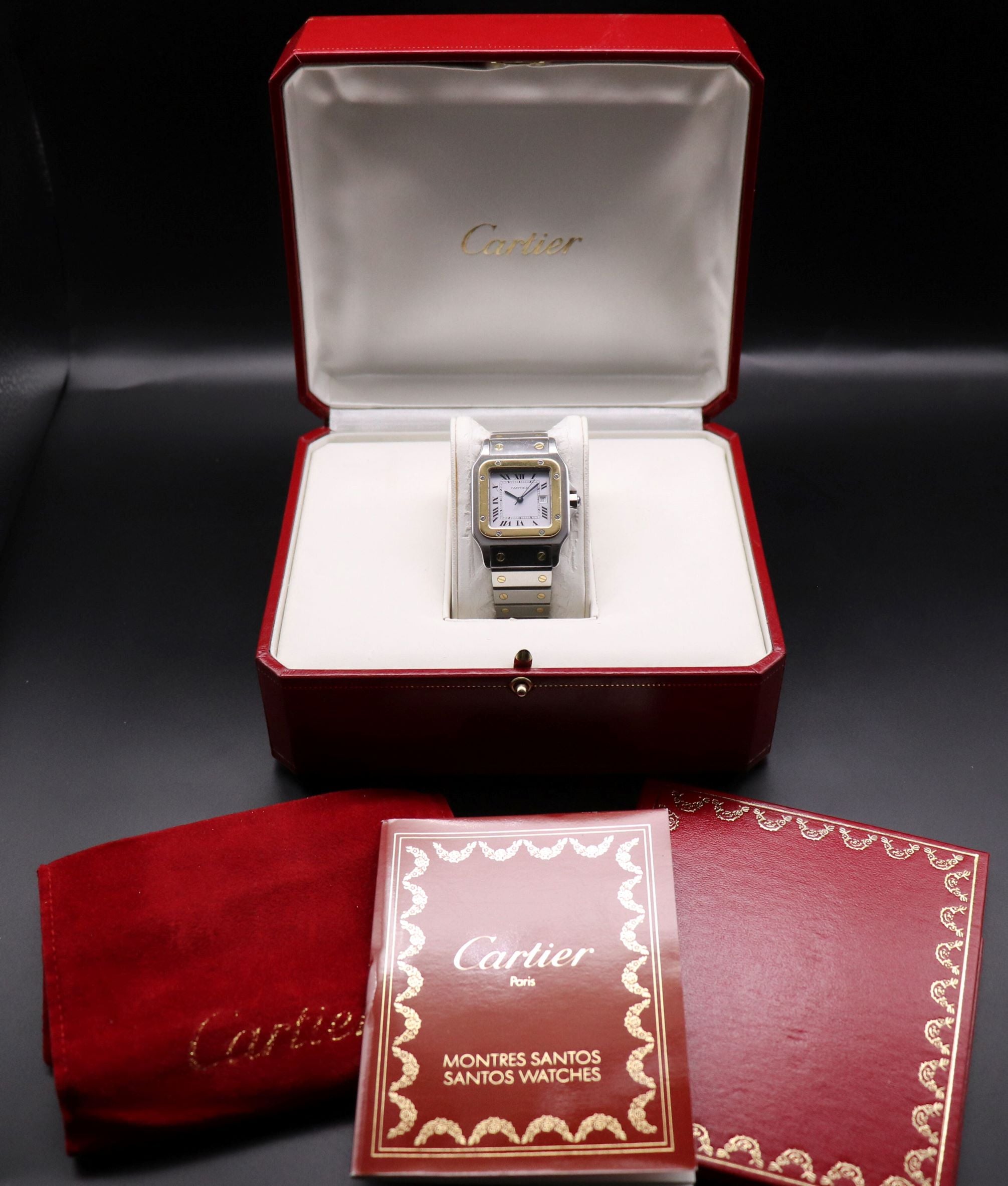 Cartier Santos Carrèe 2961 Unpolished