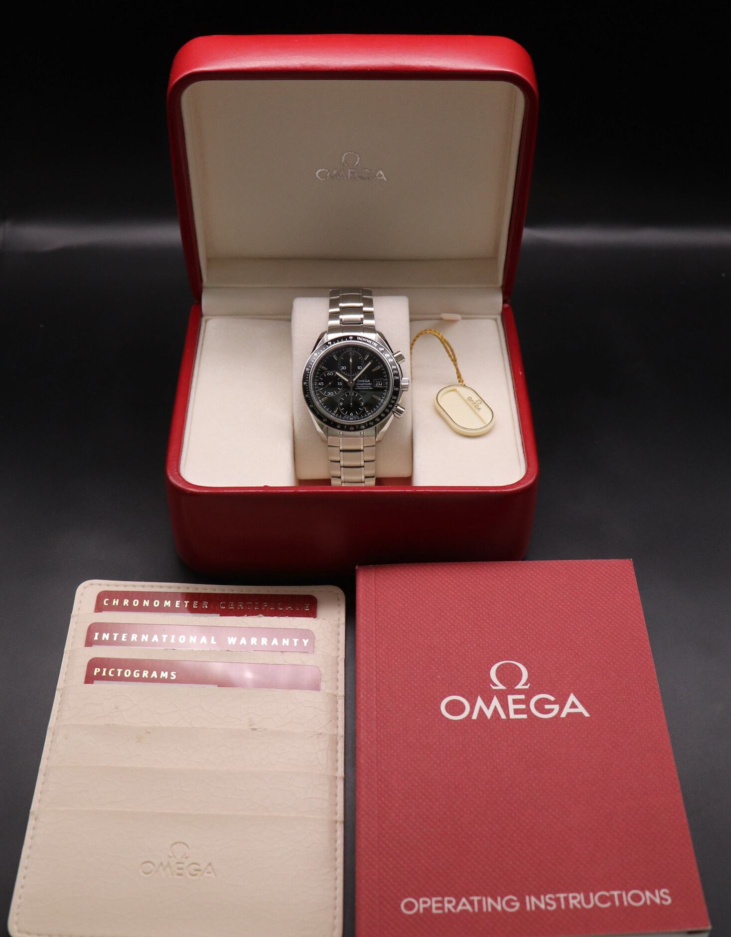 Omega Speedmaster Date 3210.50 Fullset 2008 Box+Papers