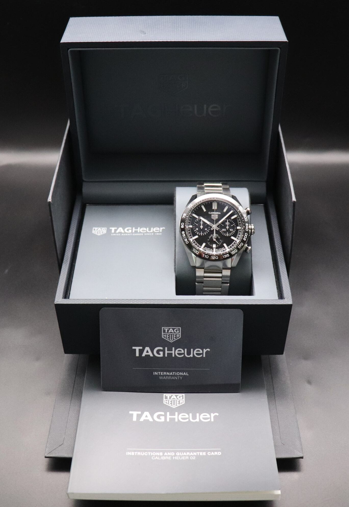 Tag Heuer Carrera Caliber Heuer 02 CBN2A1B Fullset 2020 Box+Papers