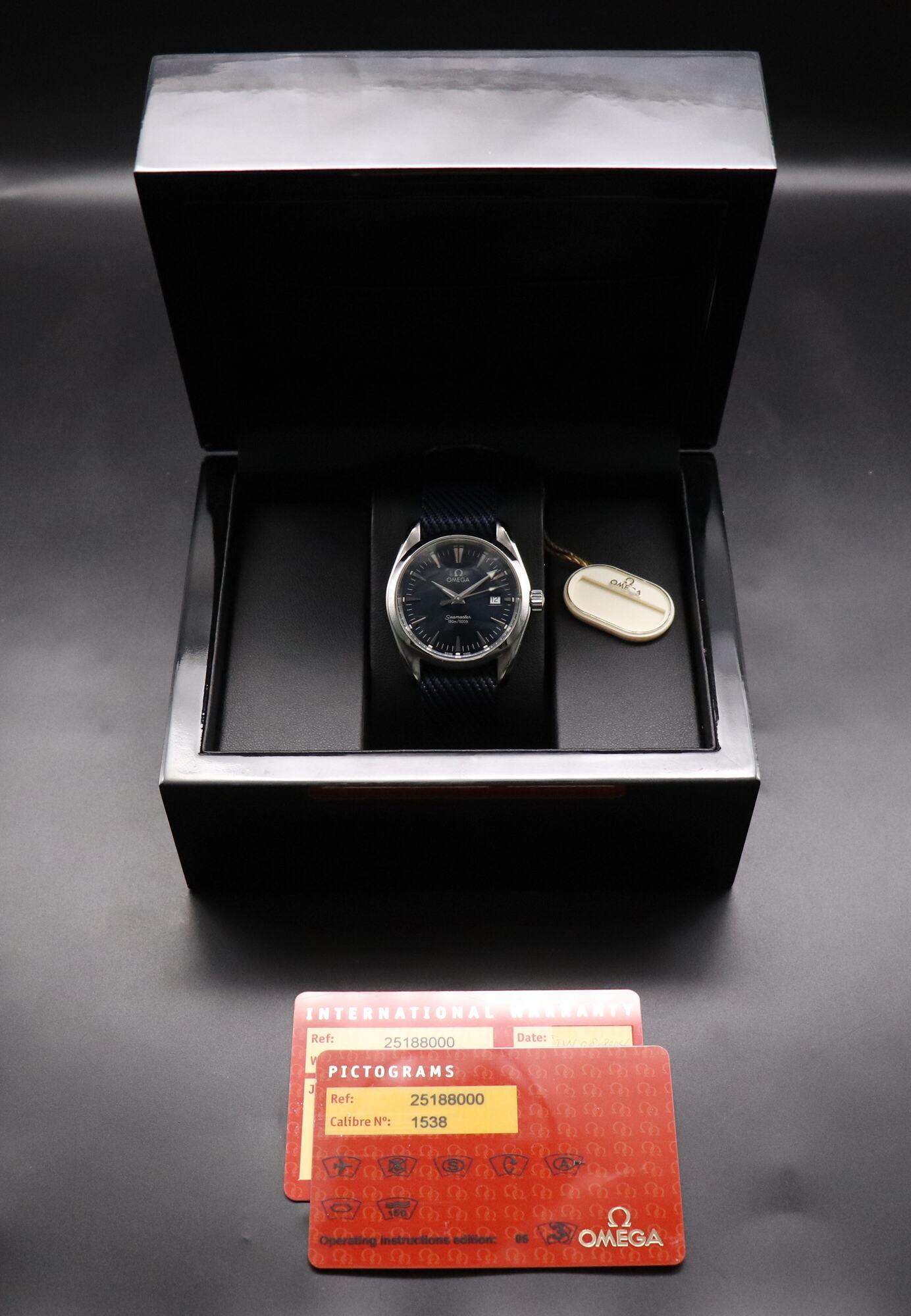 Omega Seamaster Aqua Terra 2518.80 Papers 2004