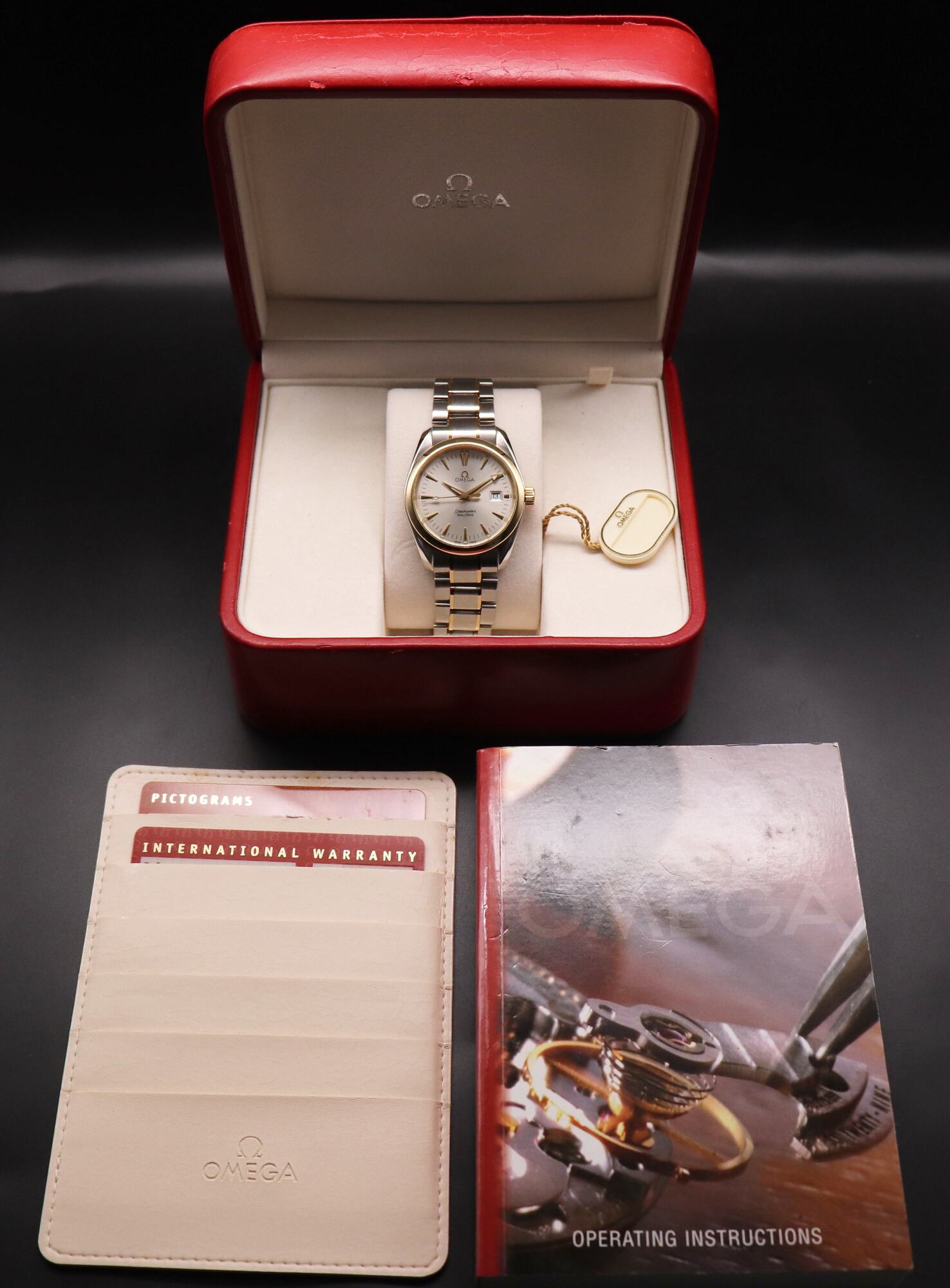 Omega Seamaster Aqua Terra 2318.30 Fullset 2000 Box+Papers