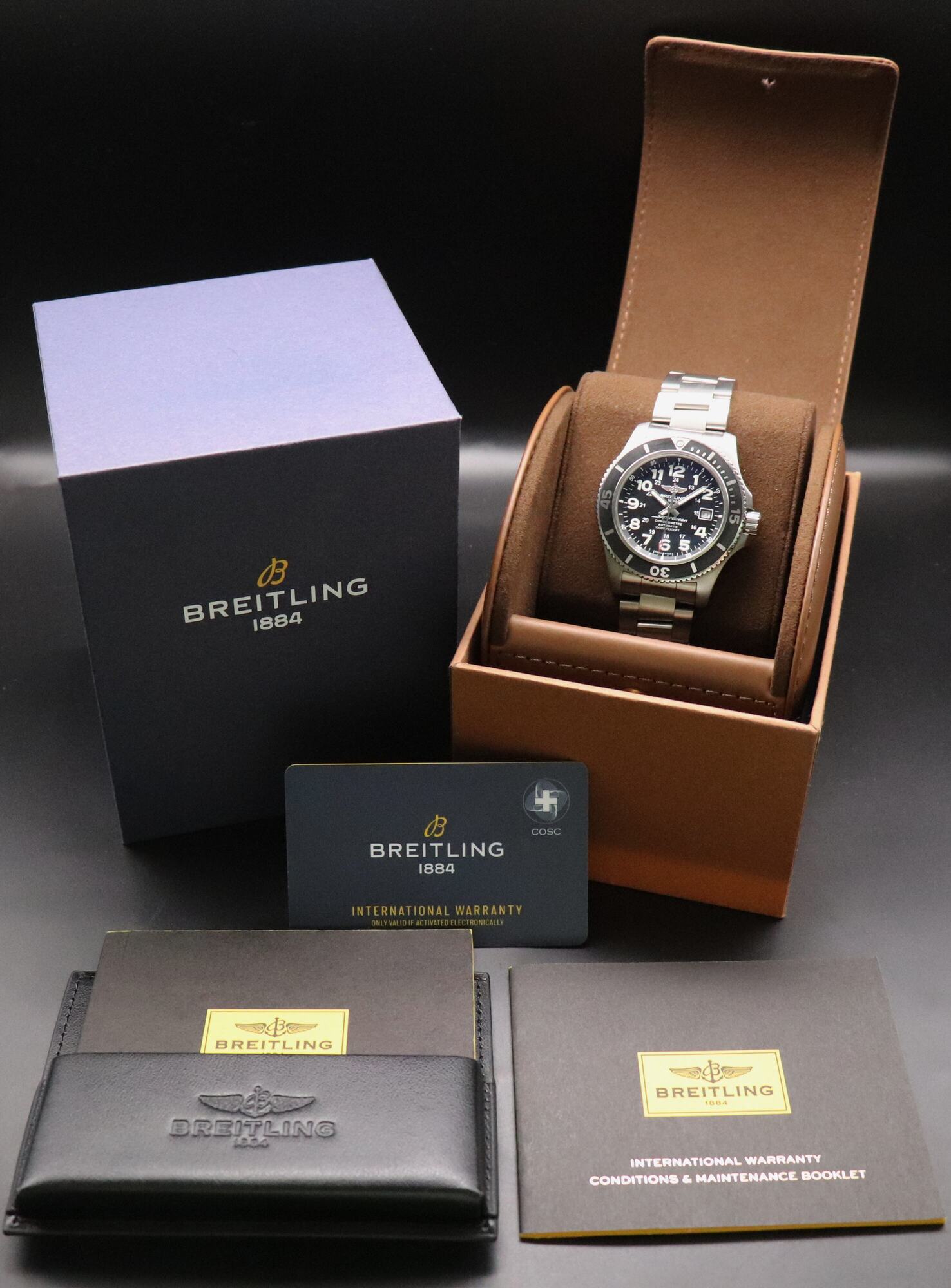 Breitling Superocean II A17392 Fullset 2018 Box+Papers