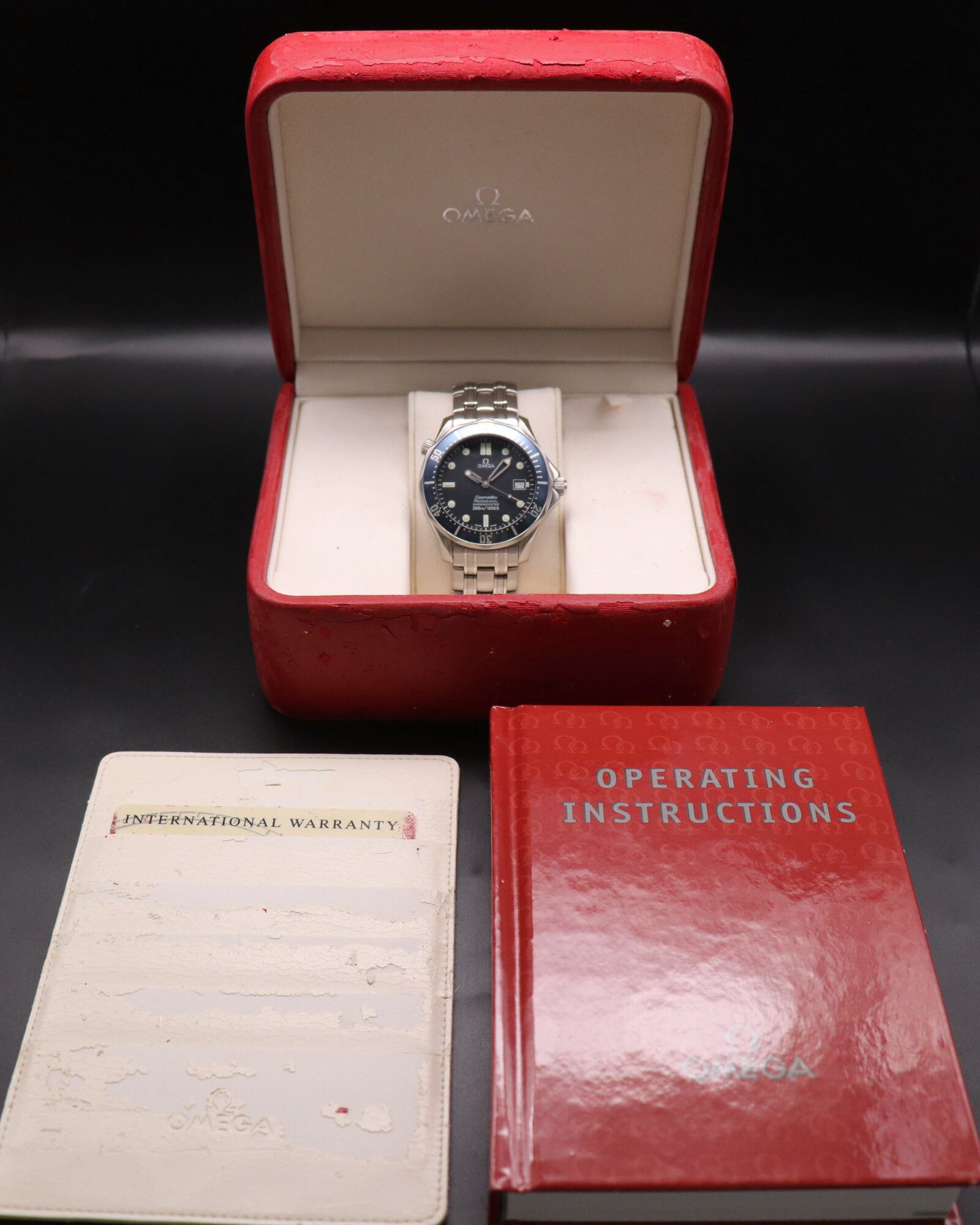 Omega Seamaster 2531.80 James Bond Fullset 2001 Box+Papers