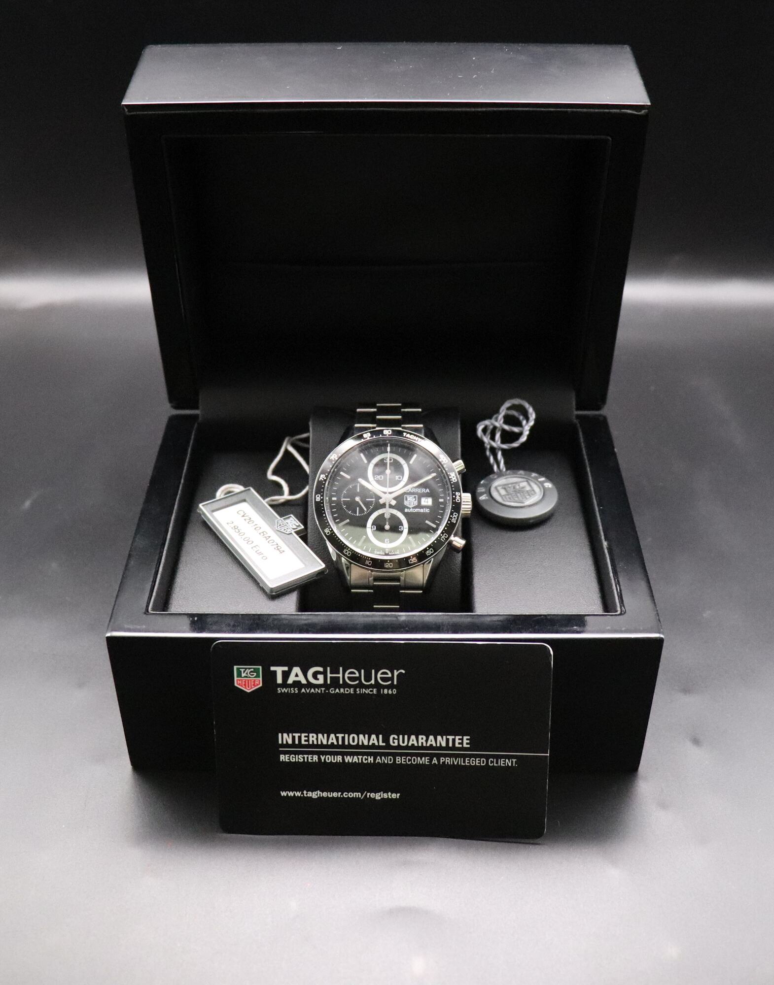Tag Heuer Carrera Calibre 16 CV2010 Papers 2011