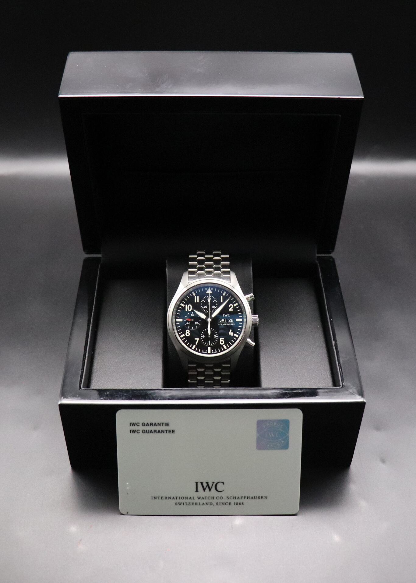 IWC Fliegeruhr Chronograph IW371701 Papers 2011