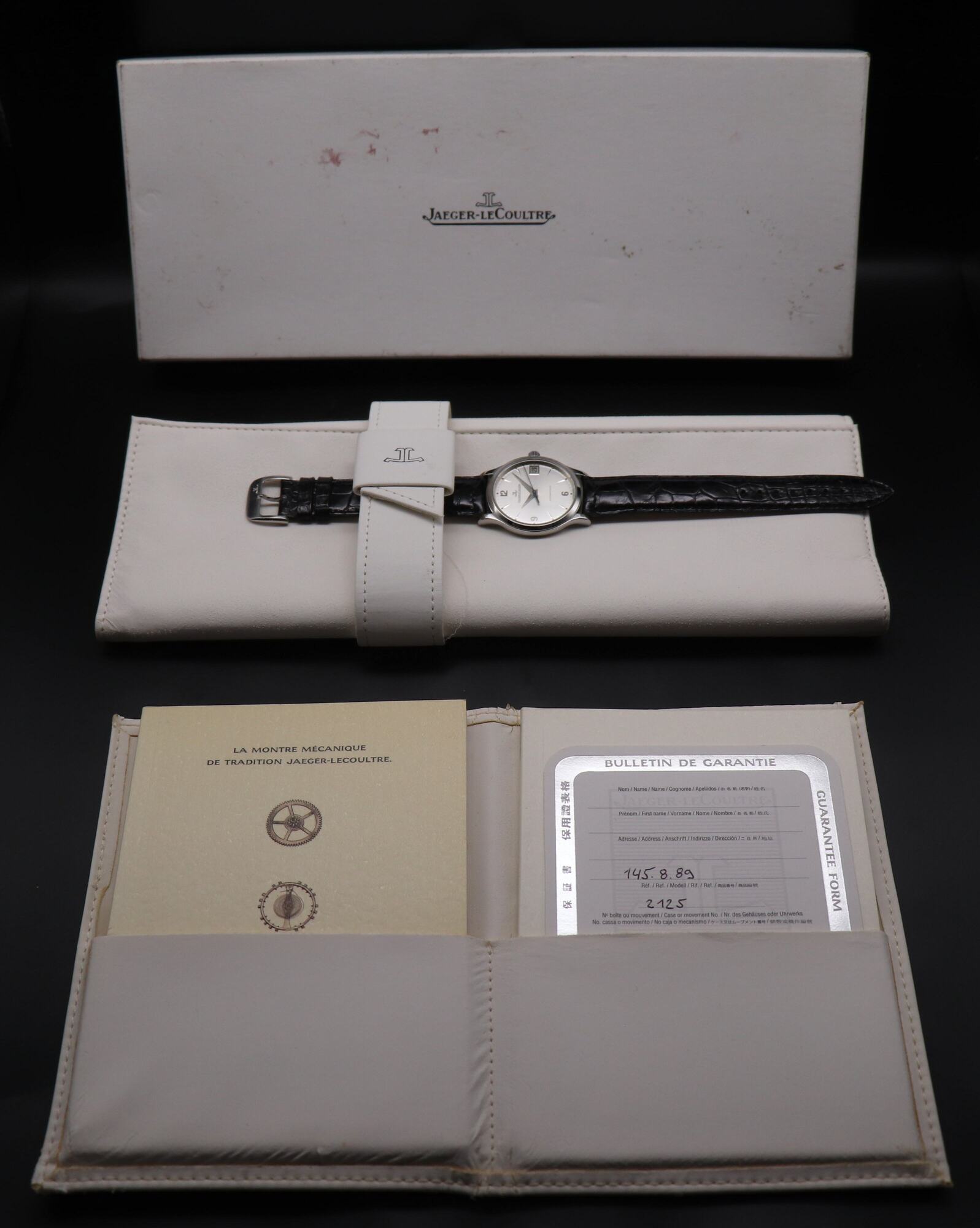 Jaeger-LeCoultre Master Control 145.8.89 Fullset 1996 Box+Papers