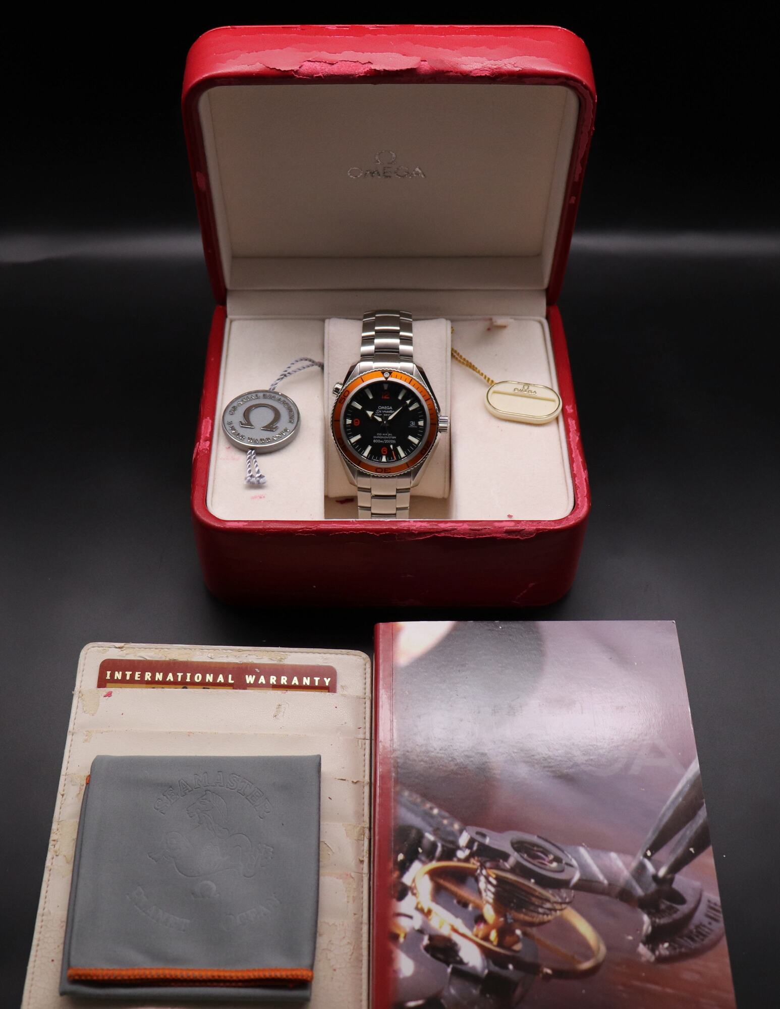 Omega Seamaster Planet Ocean 2209.50 Fullset 2006 Box+Papers