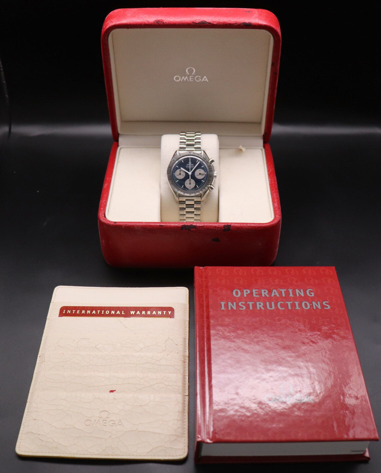 Omega Speedmaster Reduced 3510.82 Japan Edition Fullset 2005 Box+Papers