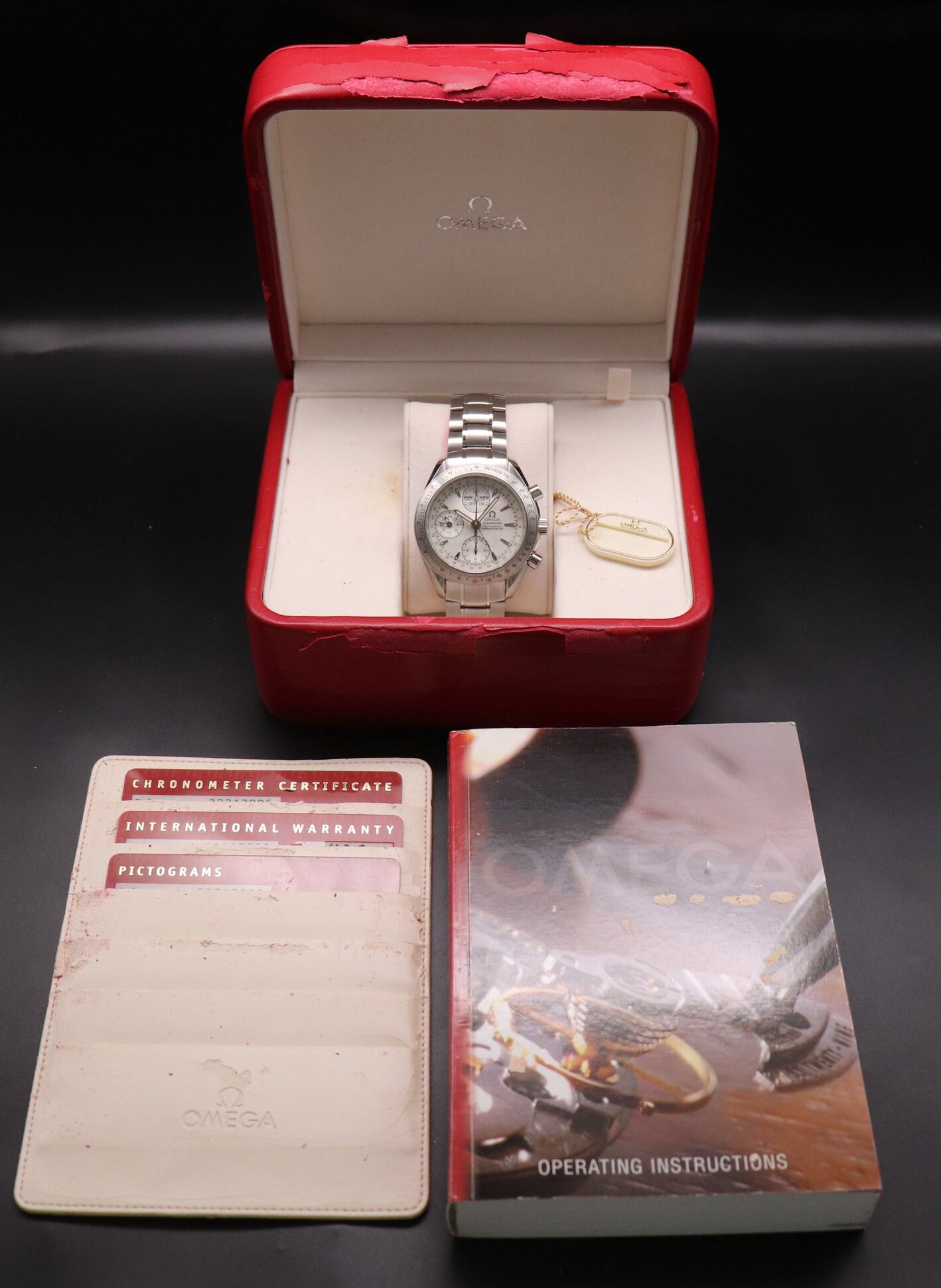 Omega Speedmaster Day Date 3221.30 Fullset 2010 Box+Papers