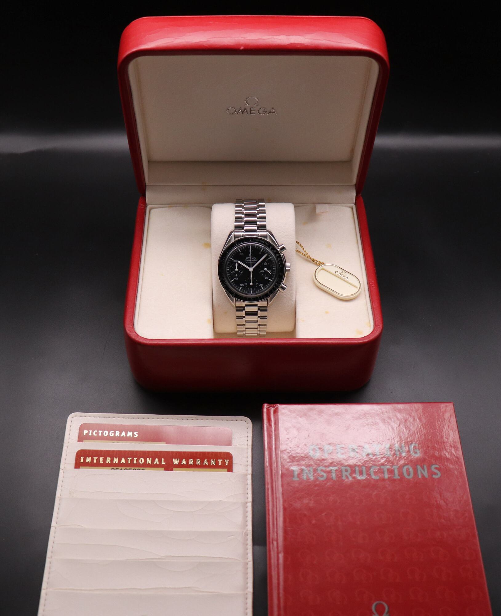 Omega Speedmaster Reduced 3510.50 Fullset 2000 Box+Papers