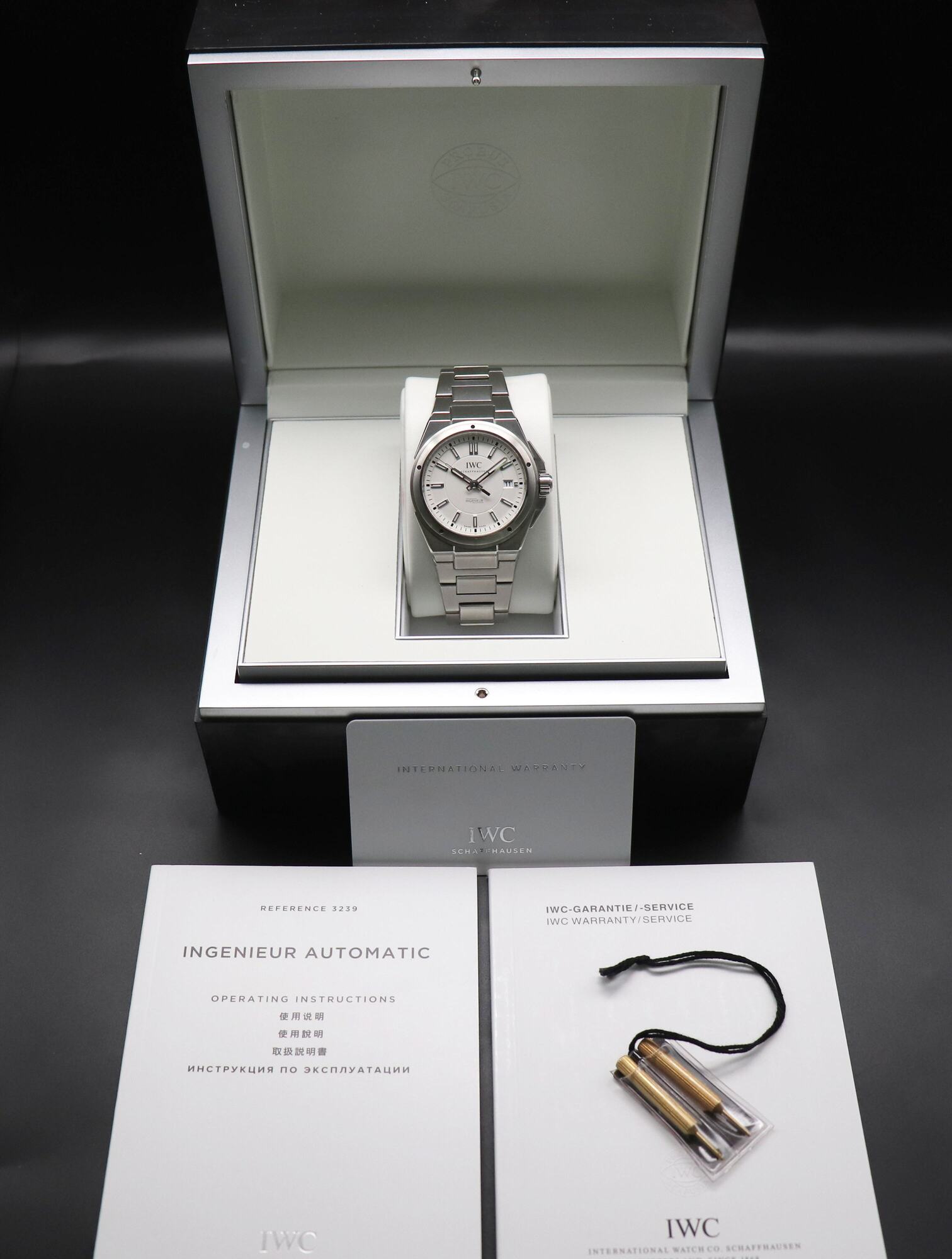 IWC Ingenieur Automatic IW323904 Fullset 2014 Box+Papers