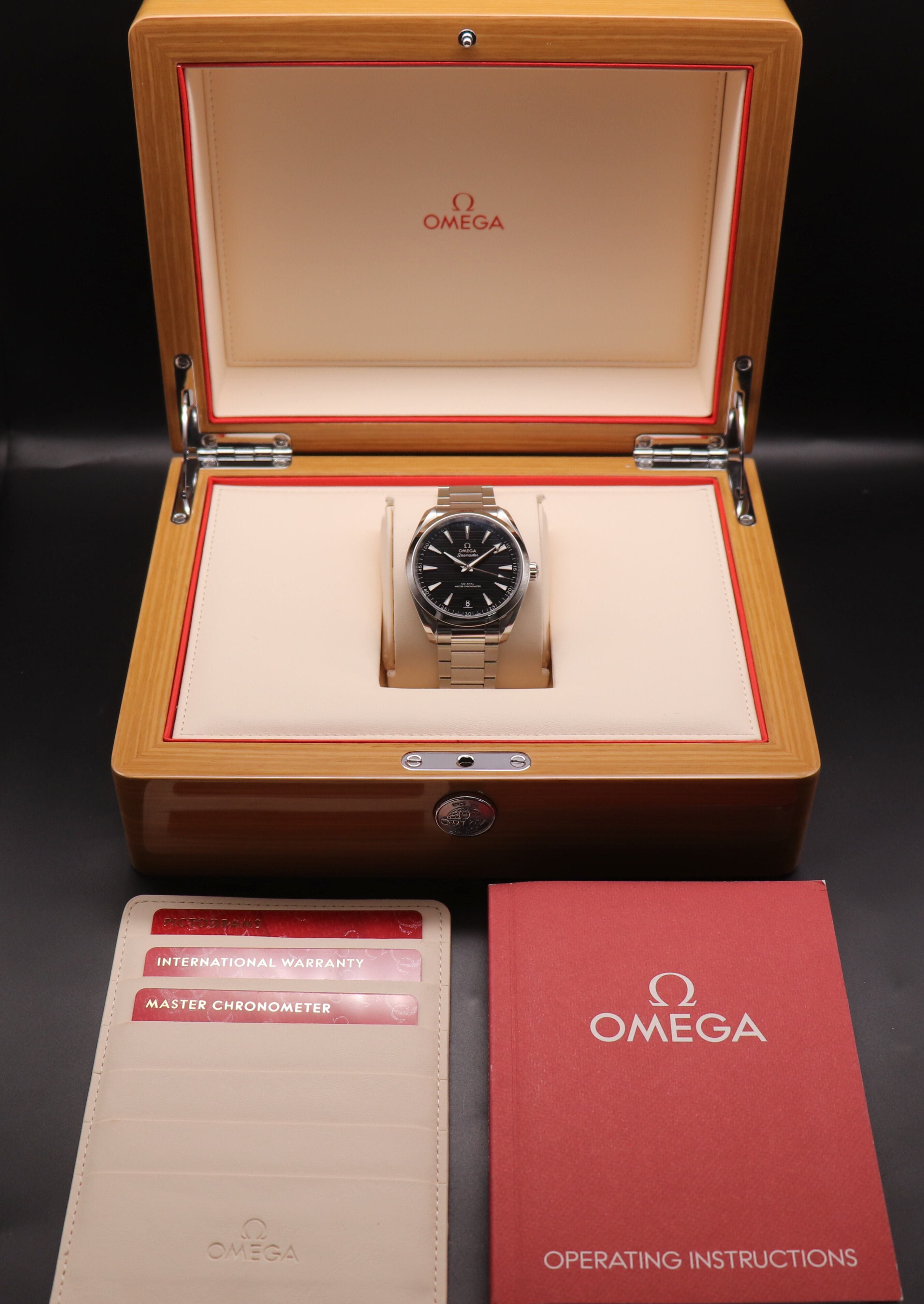 Omega Seamaster Aqua Terra 220.10.41.21.01.001 Fullset 2019 Box+Papers