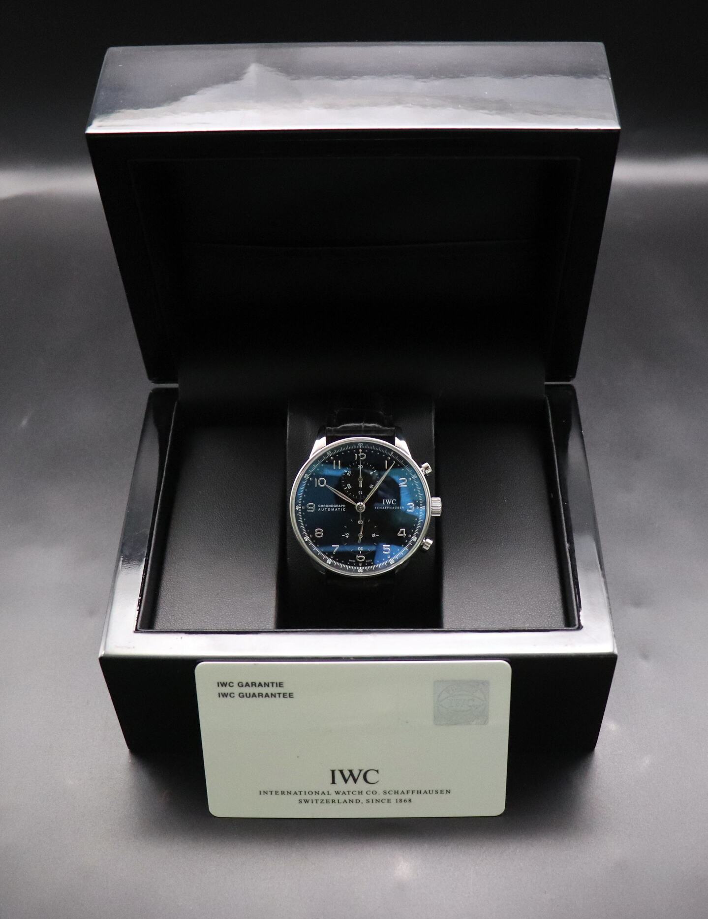 IWC Portugieser Chronograph IW371438 Papers 2008