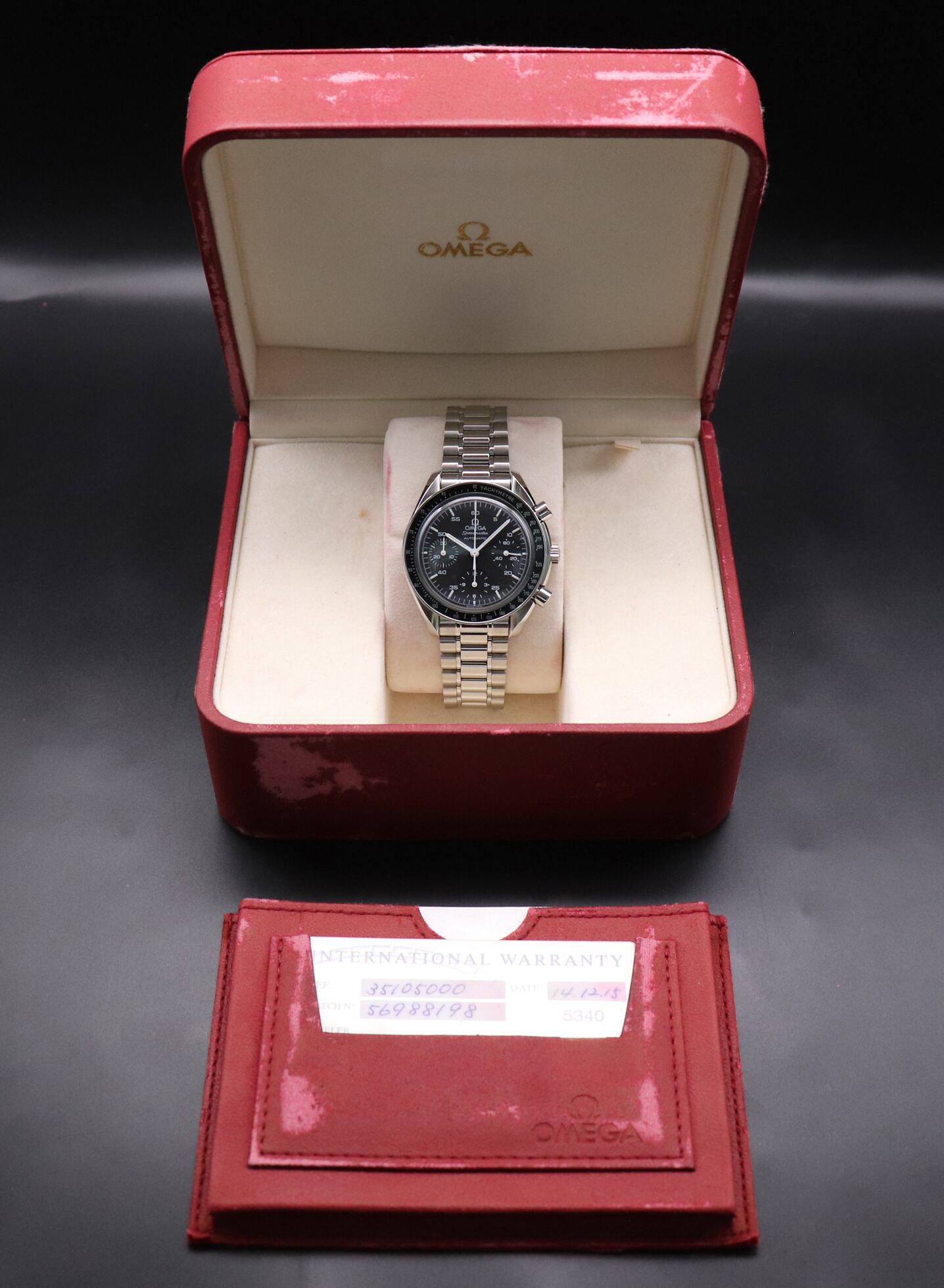 Omega Speedmaster Reduced 3510.50 Fullset 2002 Box+Papers
