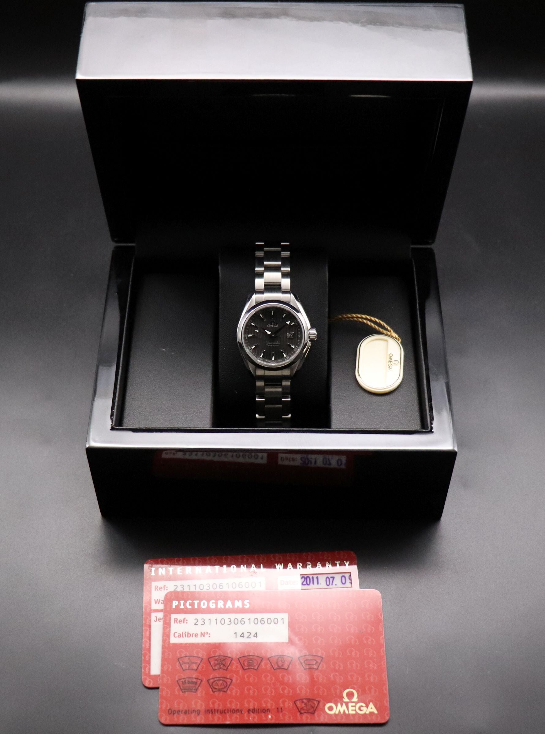 Omega Seamaster Aqua Terra 231.10.30.61.06.001 Papers 2011