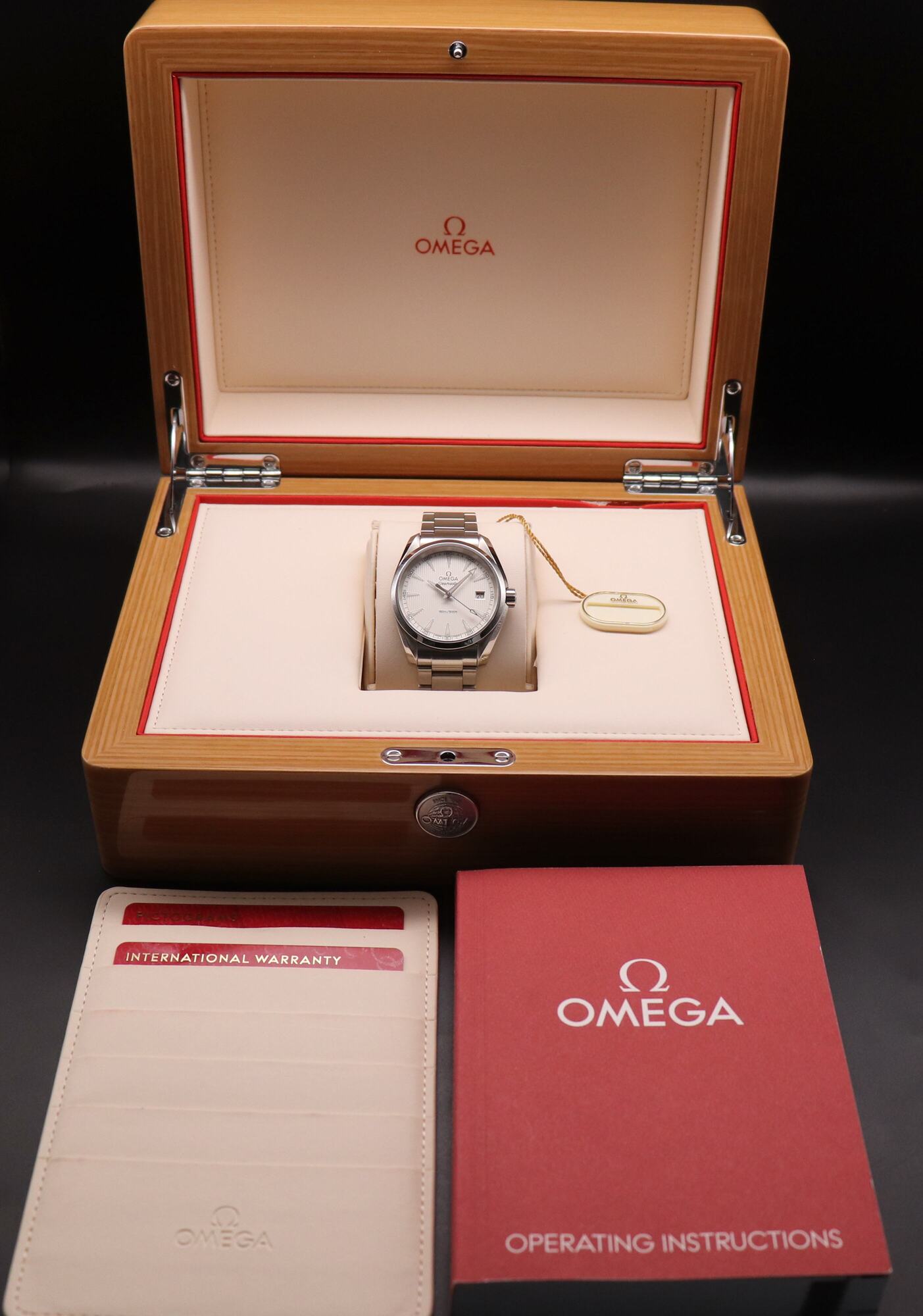 Omega Seamaster Aqua Terra 231.10.39.60.02.001 Fullset 2013 Box+Papers