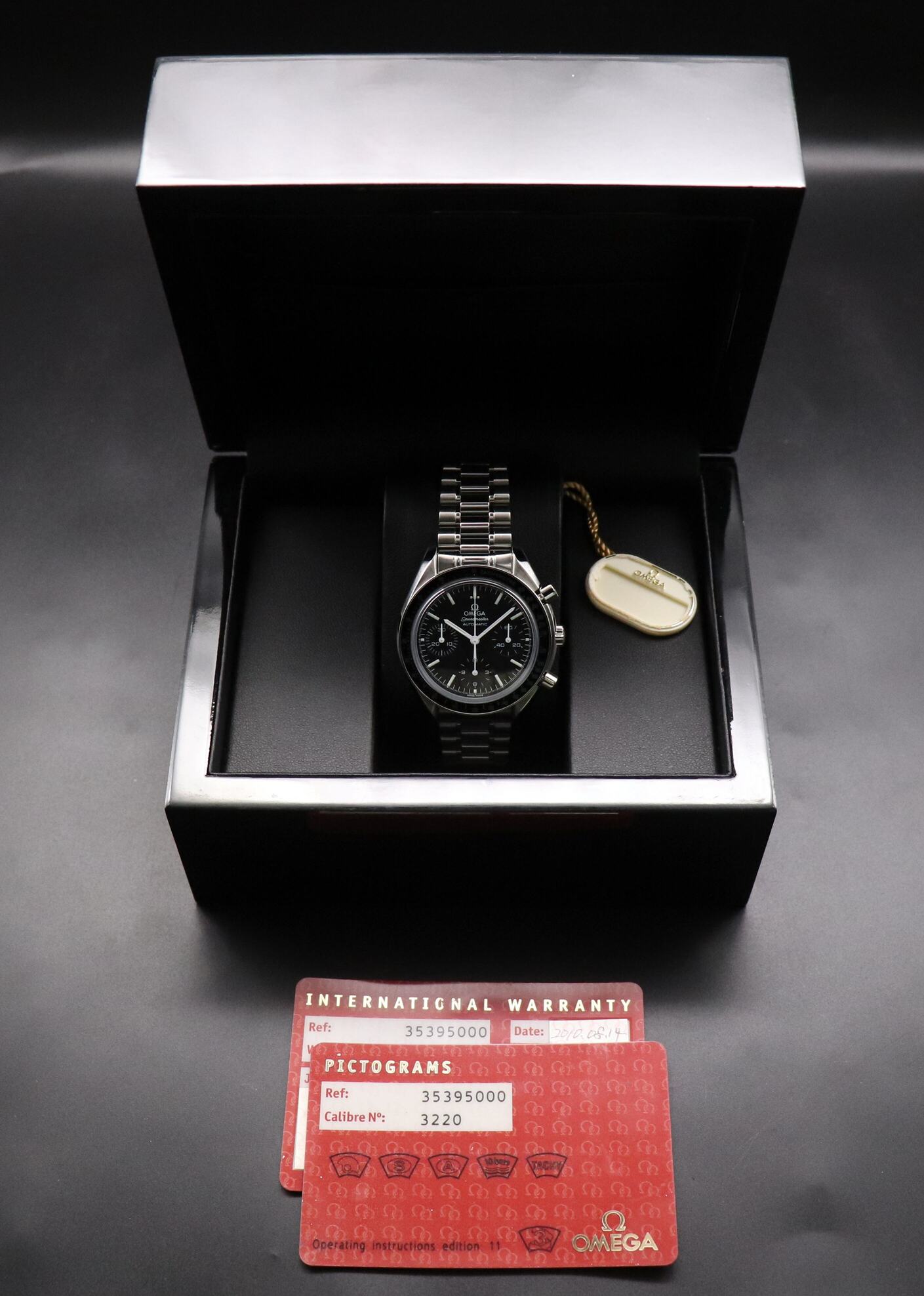 Omega Speedmaster Reduced 3539.50 Papers 2010
