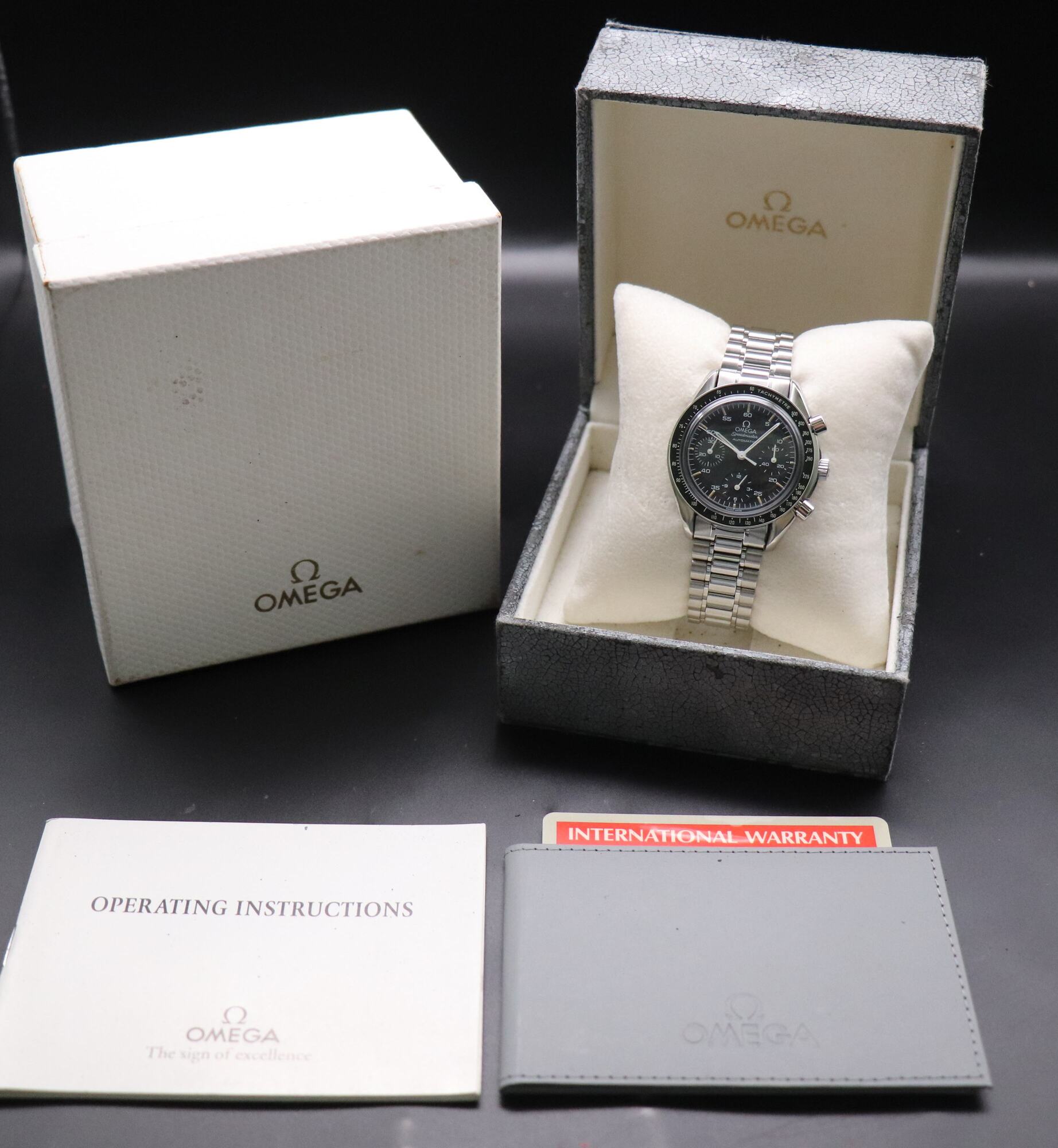Omega Speedmaster Reduced 3510.50 Fullset 1994 Box+Papers