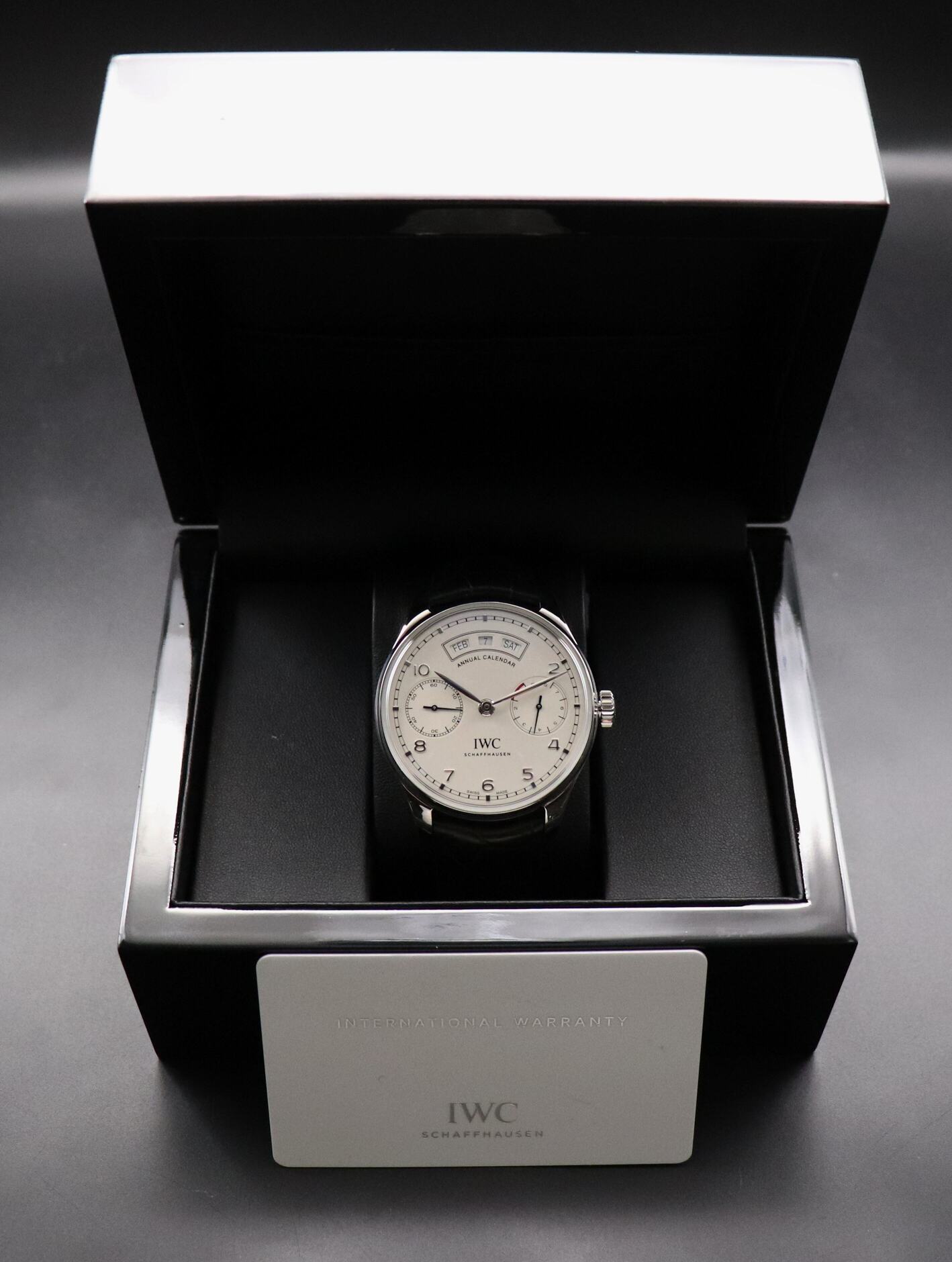 IWC Portugieser Annual Calendar IW503501 Papers