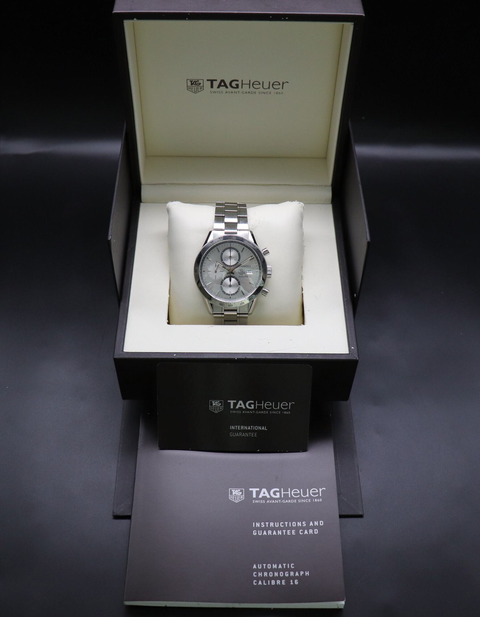 Tag Heuer Carrera Calibre 16 CV2017-2 Fullset 2015 Box+Papers