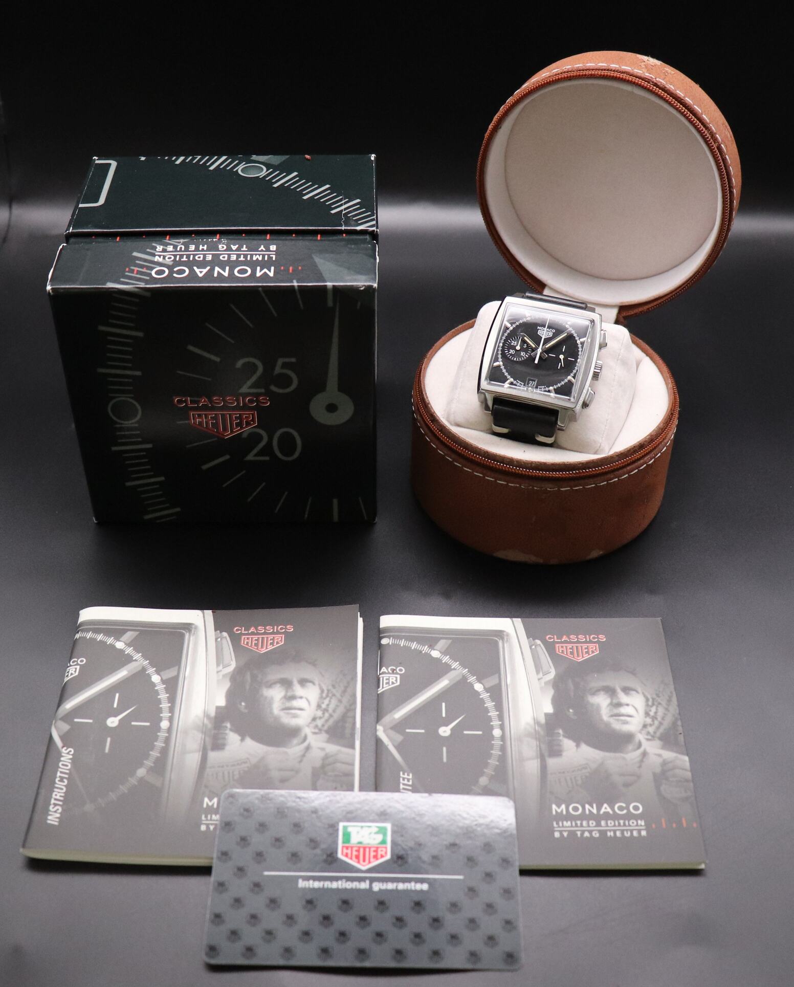 Tag Heuer Monaco CS2110 Fullset 1998 Box+Paper