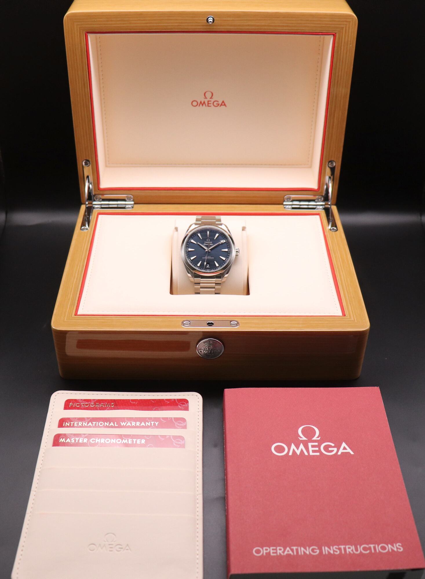 Omega Seamaster Aqua Terra 220.10.41.21.03.004 Fullset 2025 Box+Papers