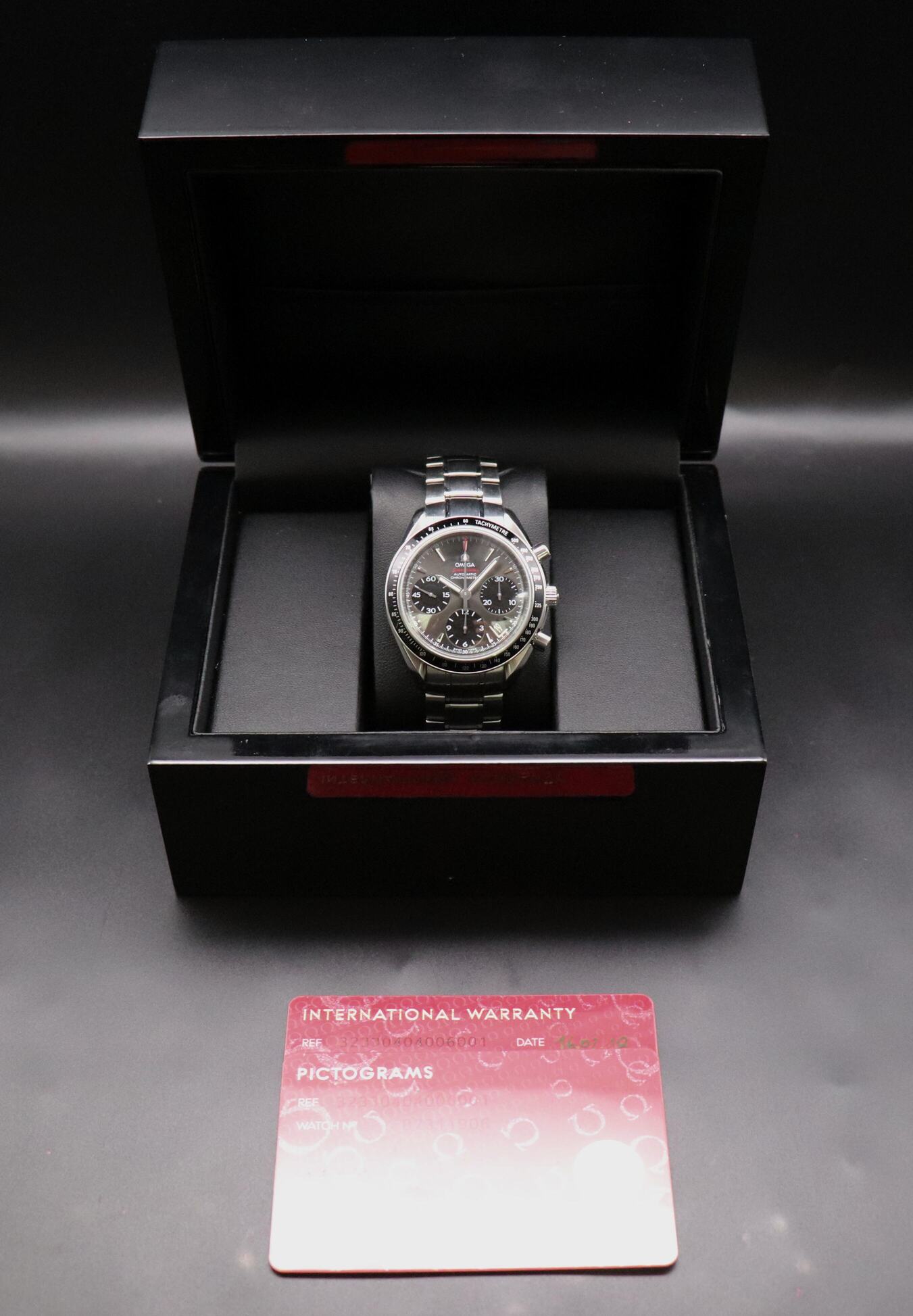 Omega Speedmaster 323.30.40.40.06.001 Papers 2018