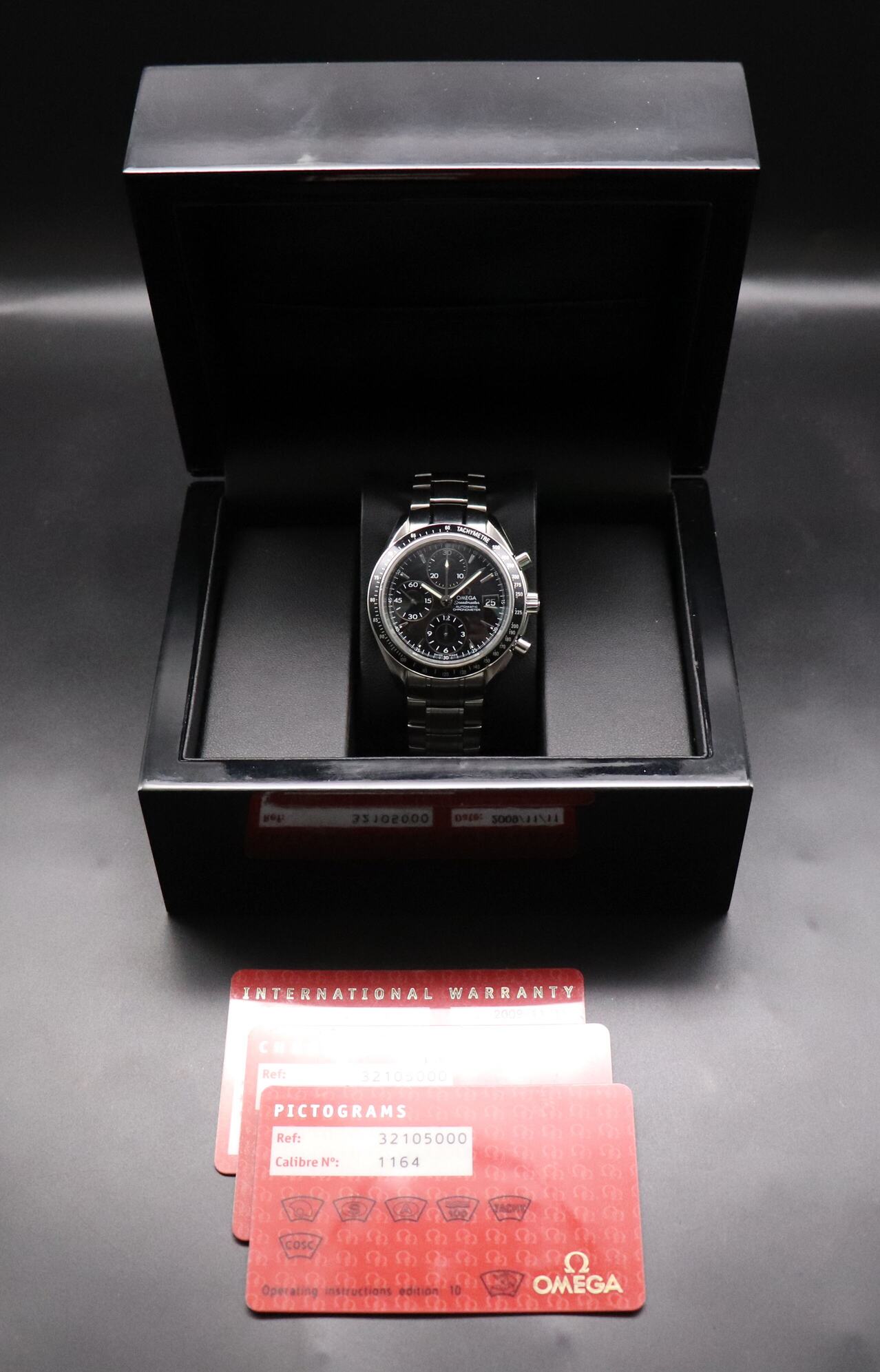 Omega Speedmaster Date 3210.50 Papers 2009