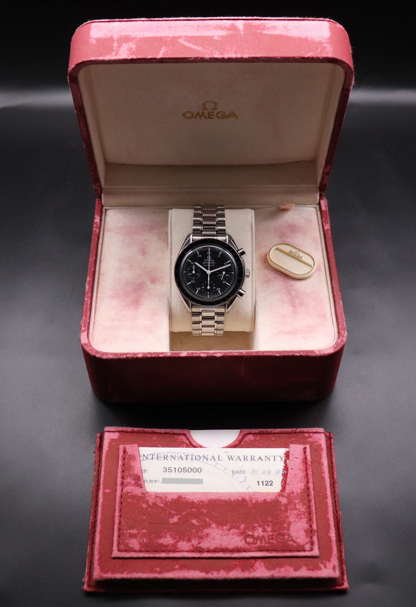 Omega Speedmaster Reduced 3510.50 Fullset 2001 Box+Papers