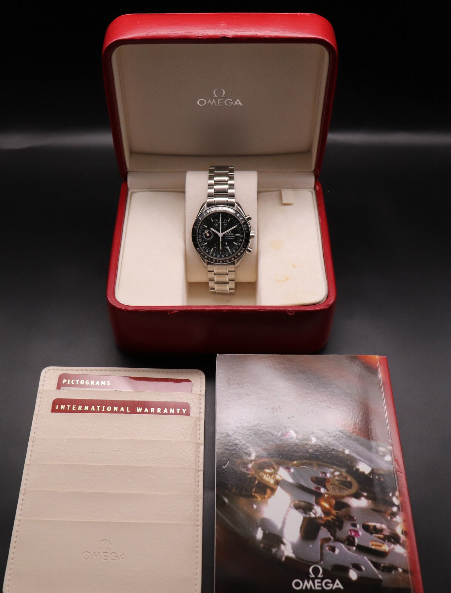 Omega Speedmaster Day Date 3520.50 Fullset 1998 Papers+Box