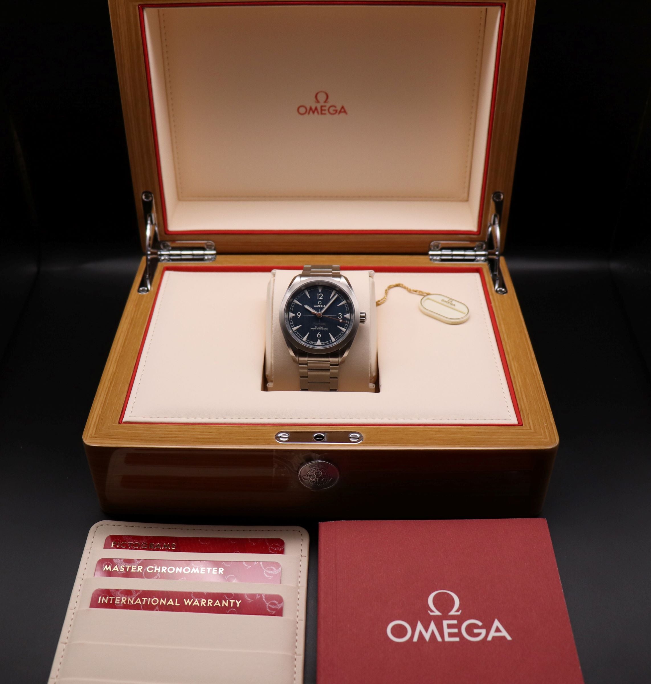 Omega Seamaster Railmaster 220.10.40.20.03.001 Fullset 2024 Box+Paper NEW