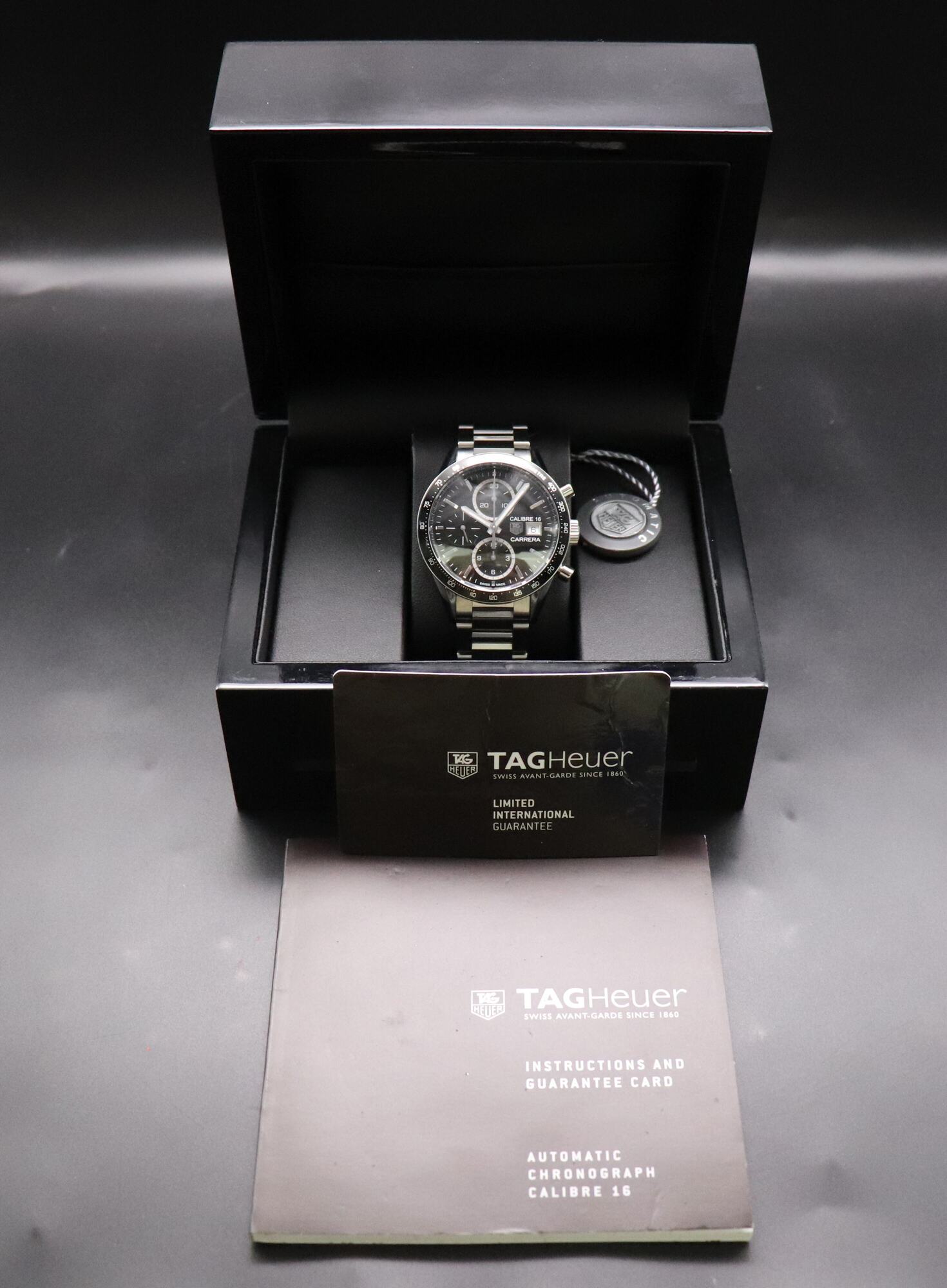 Tag Heuer Carrera Calibre 16 CV201AJ Papers 2015