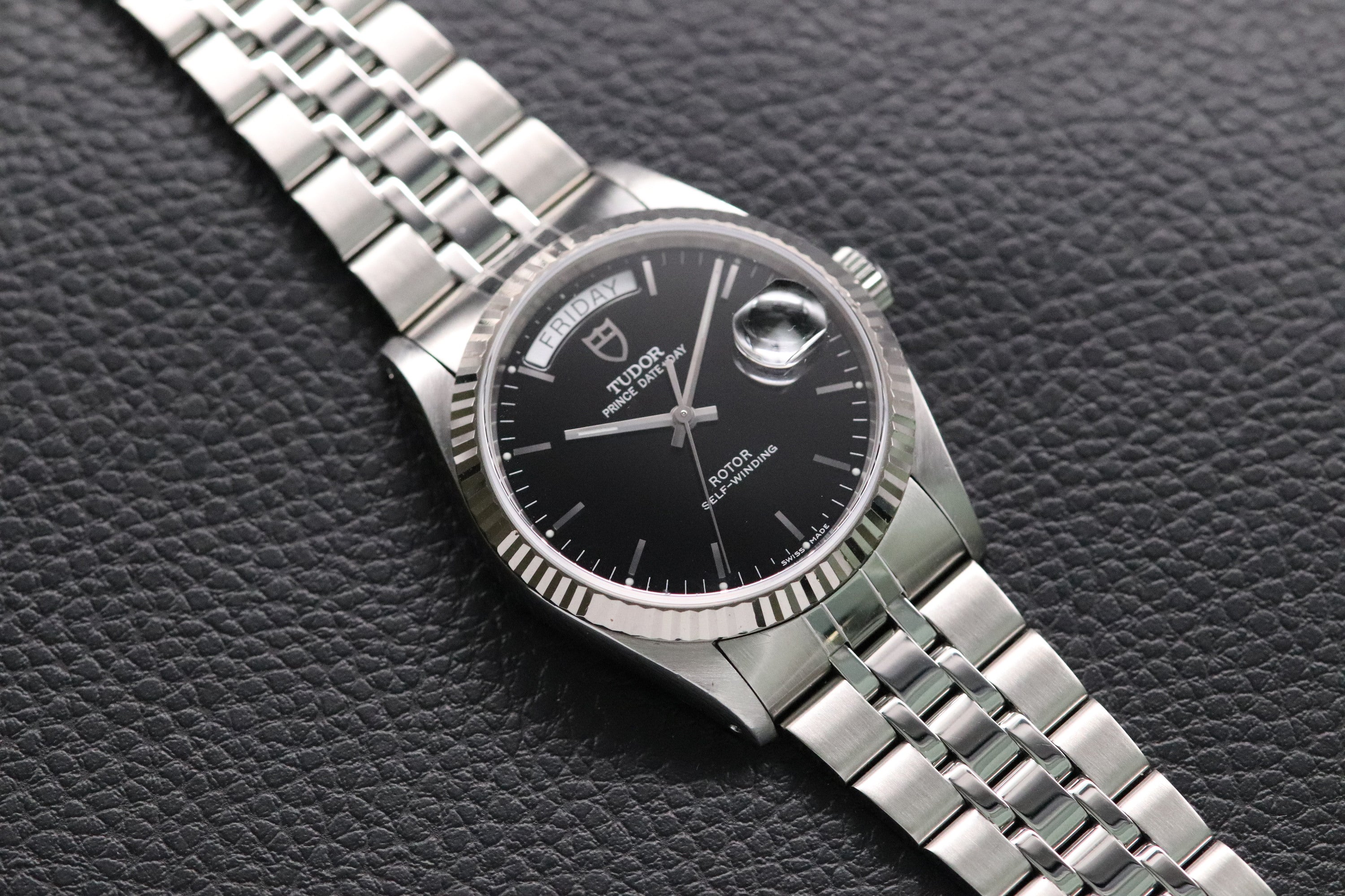 Tudor Prince Date-Day 76214 Black Dial 2008