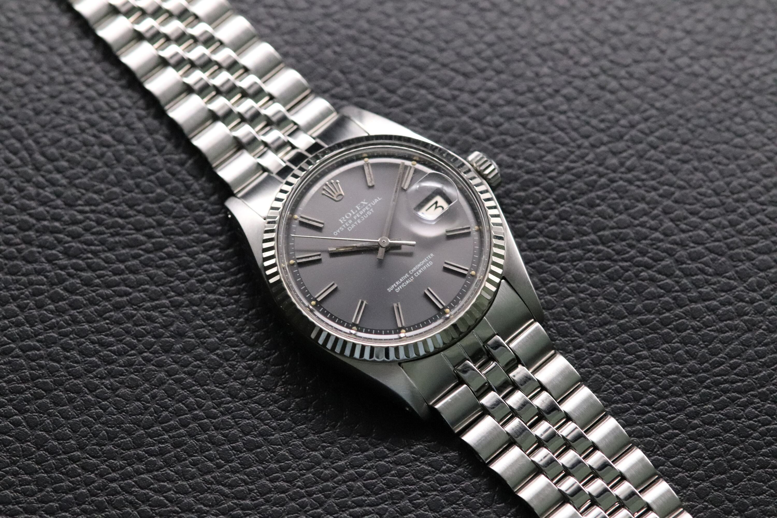 Rolex Datejust 1601 Grey Dial 1972