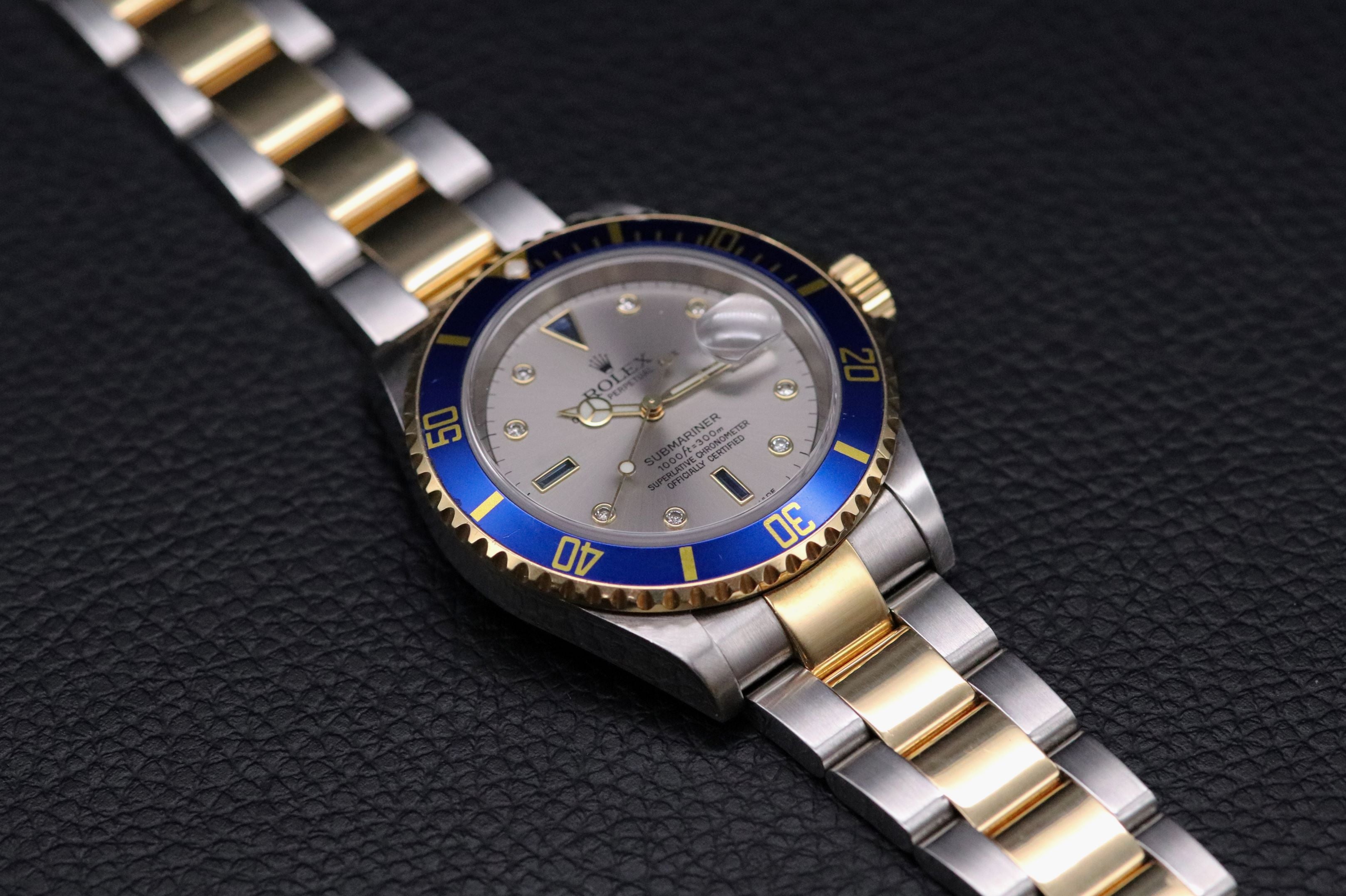 Rolex Submariner 16613 Serti Sultan