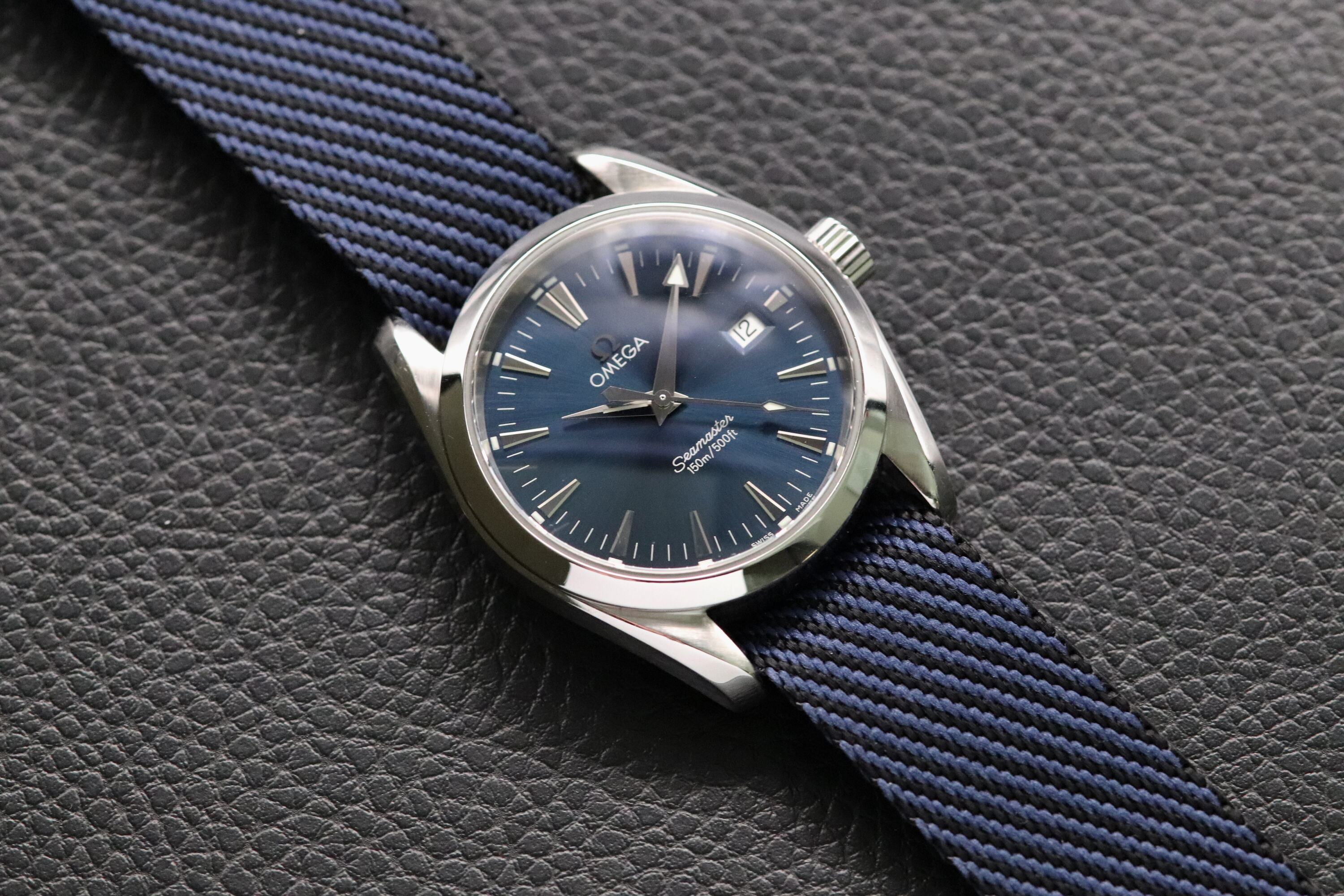 Omega Seamaster Aqua Terra 2518.80 Blue Dial 1998