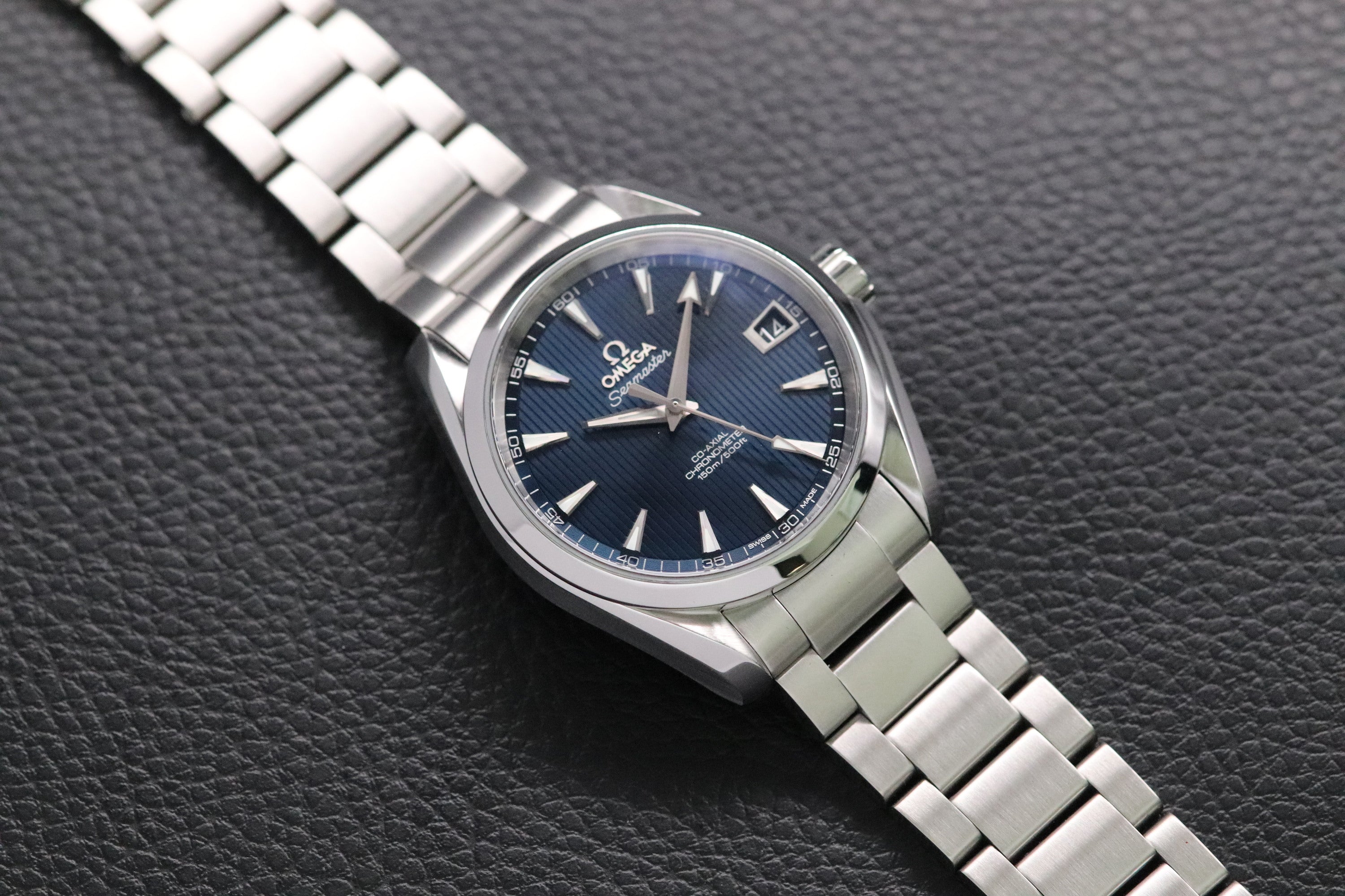 Omega Seamaster Aqua Terra 231.10.39.21.03.001 Blue Dial 2019