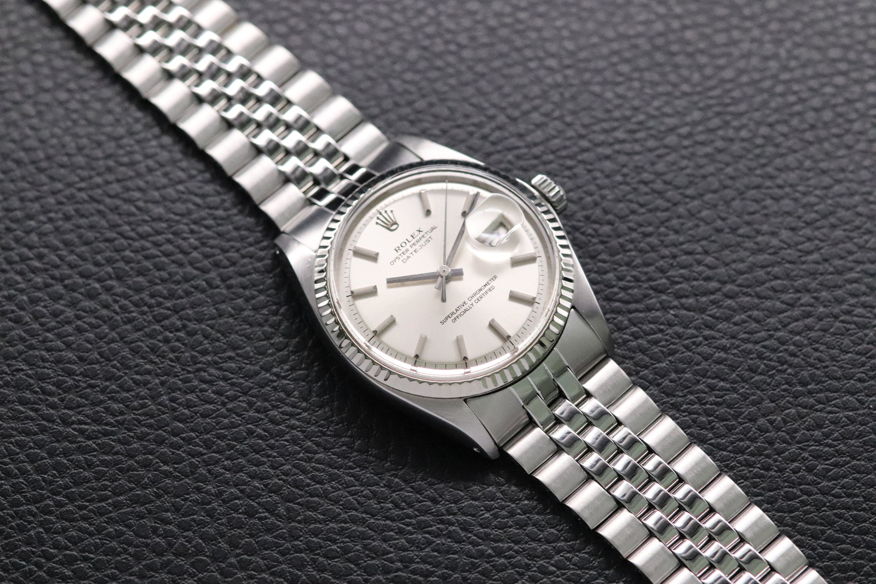 Rolex Datejust 1601 Silver Dial 1969
